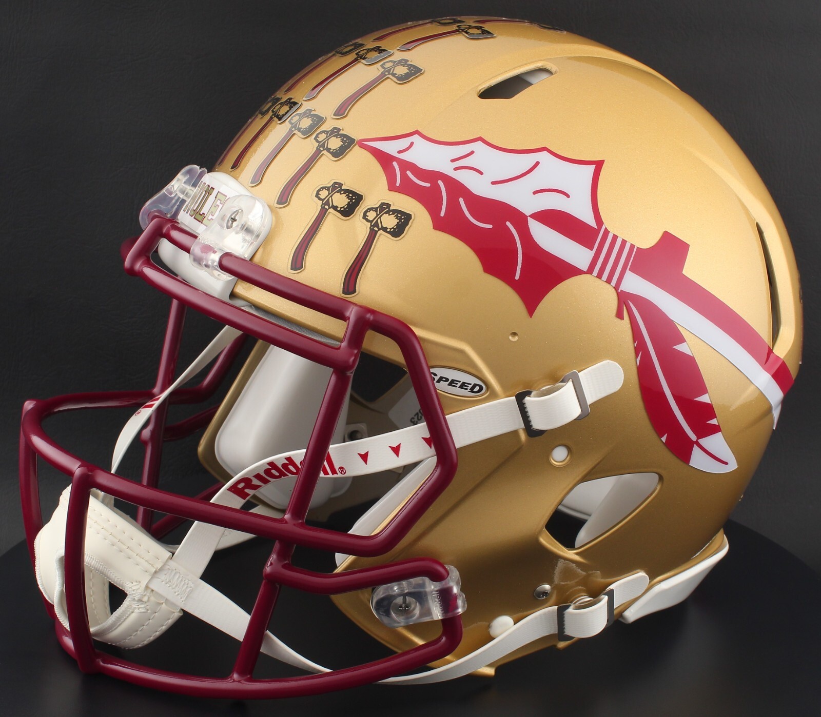 FLORIDA STATE SEMINOLES NCAA Riddell Speed Full Size REPLICA Football Helmet