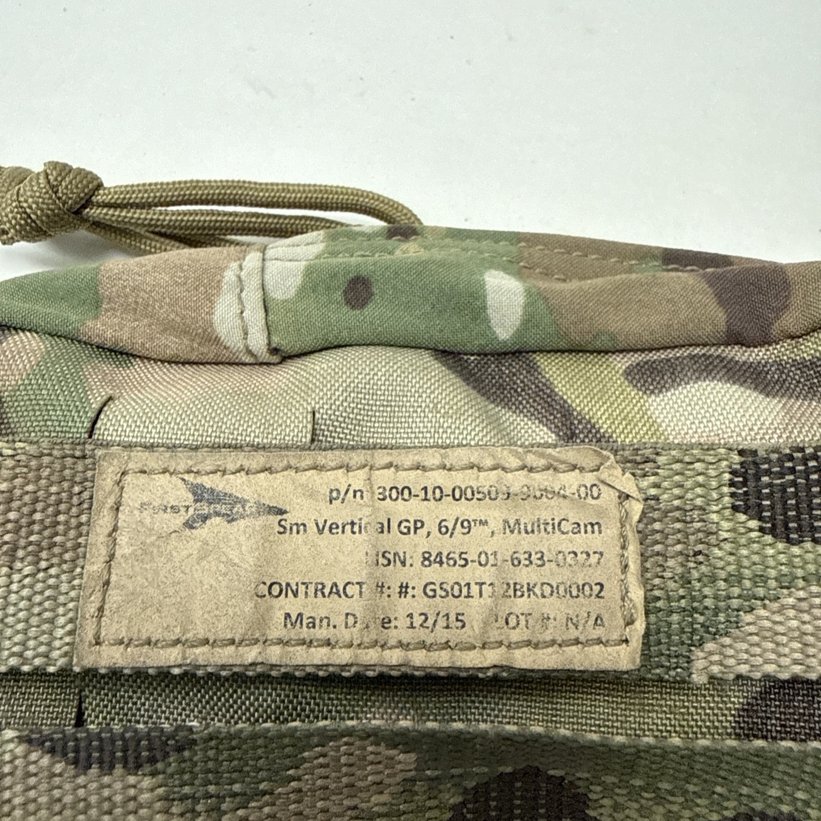 USED First Spear SOFLCS-R Small Vertical General Purpose GP Multicam MOLLE Pouch