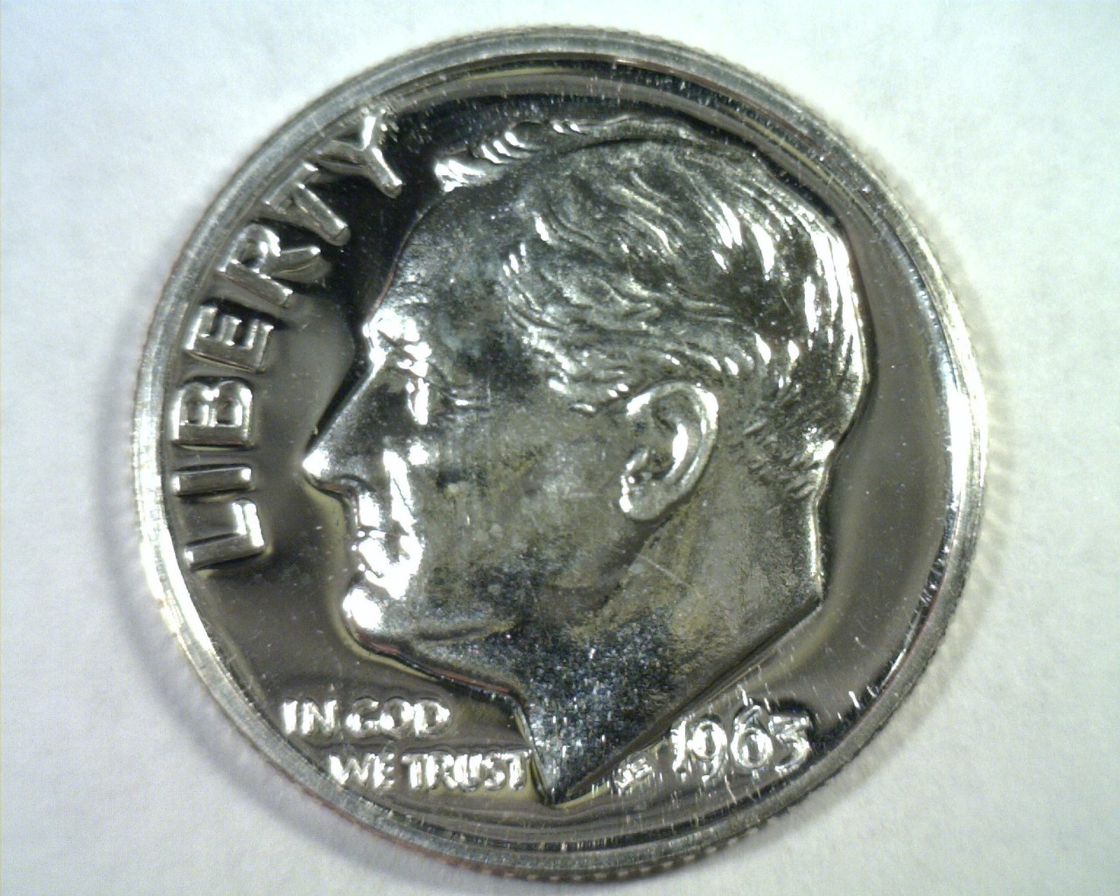 1963 ROOSEVELT DIME GEM PROOF GEM PR NICE ORIGINAL COIN BOBS COINS FAST 99c SHIP