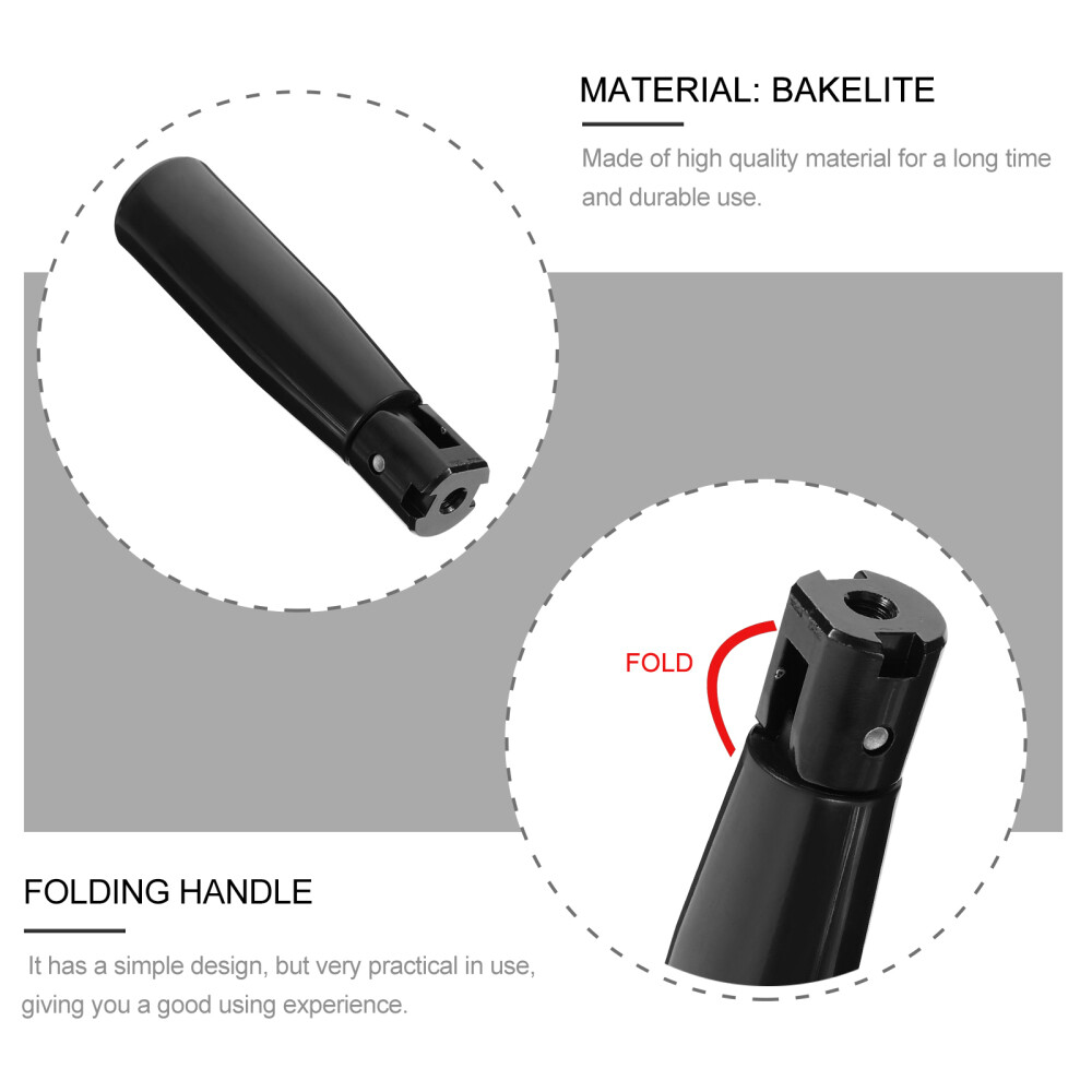 2PCS Milling Machinery Handle Threaded Stem Handles Milling Machine Handle New