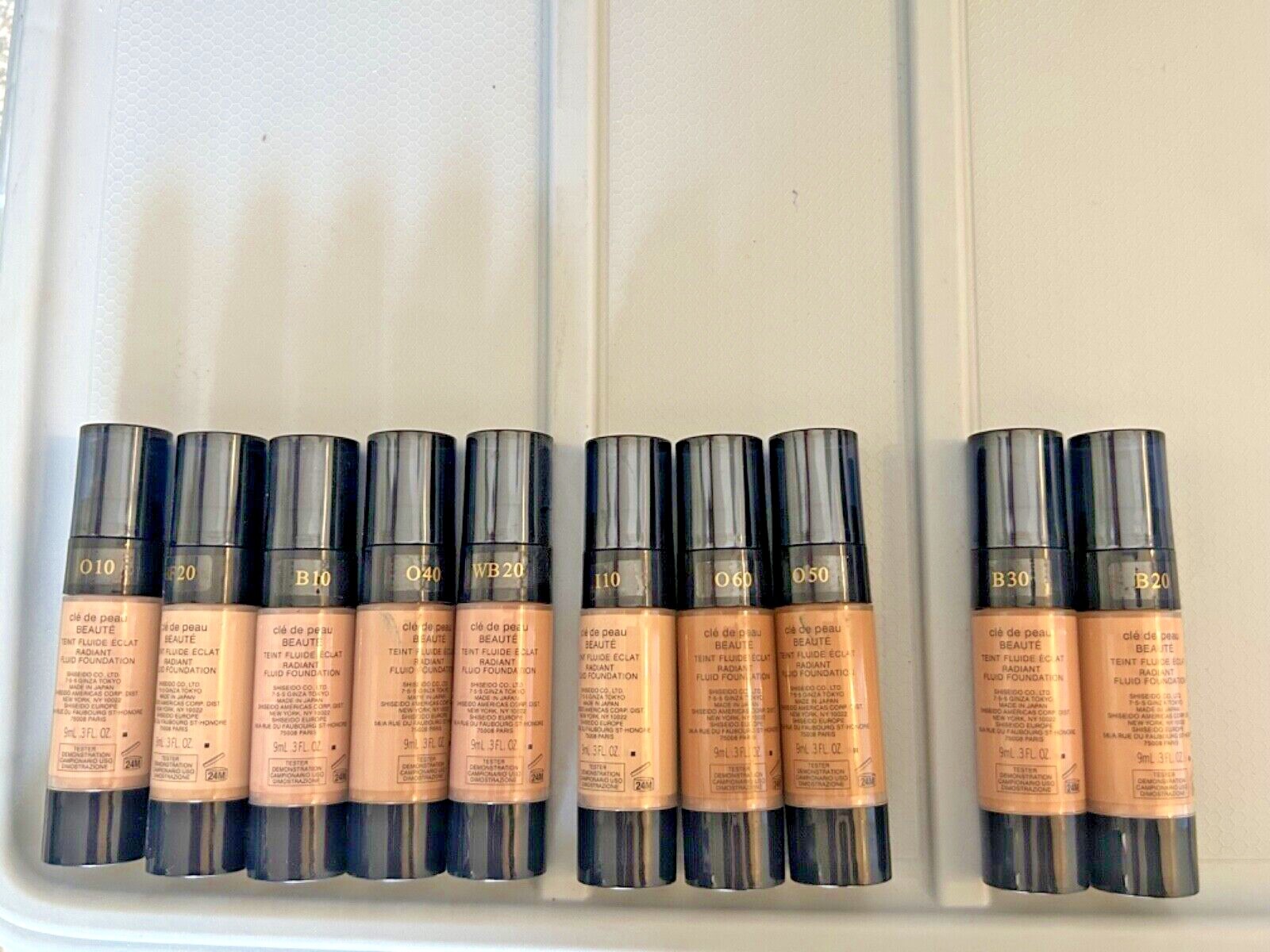 Cle de Peau Radiant Fluid Foundation 9ml .3 fl oz pump various shades