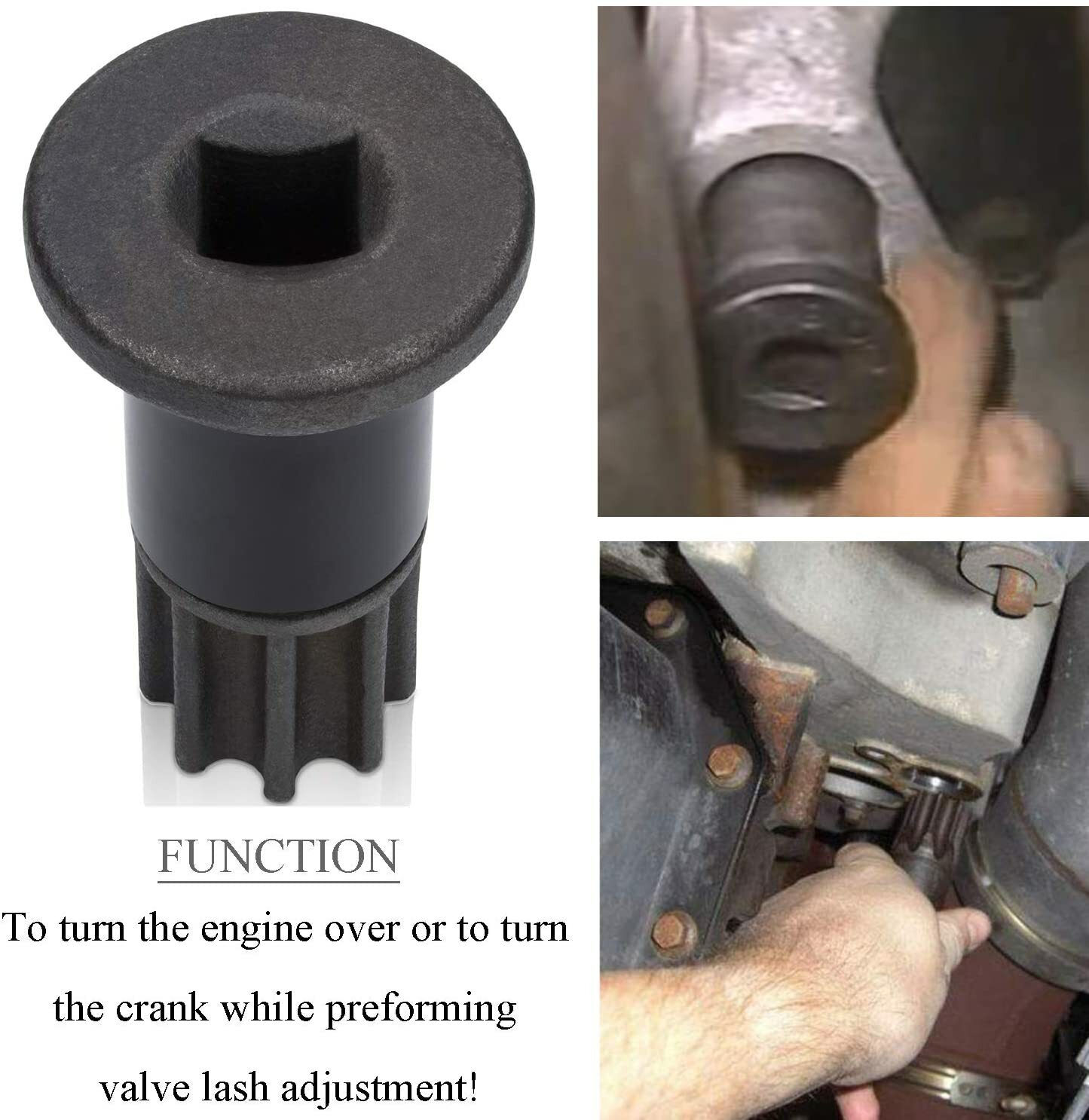 Injection Pump Gear Puller Removal Installer Engine Barring/Rotating for Cummins