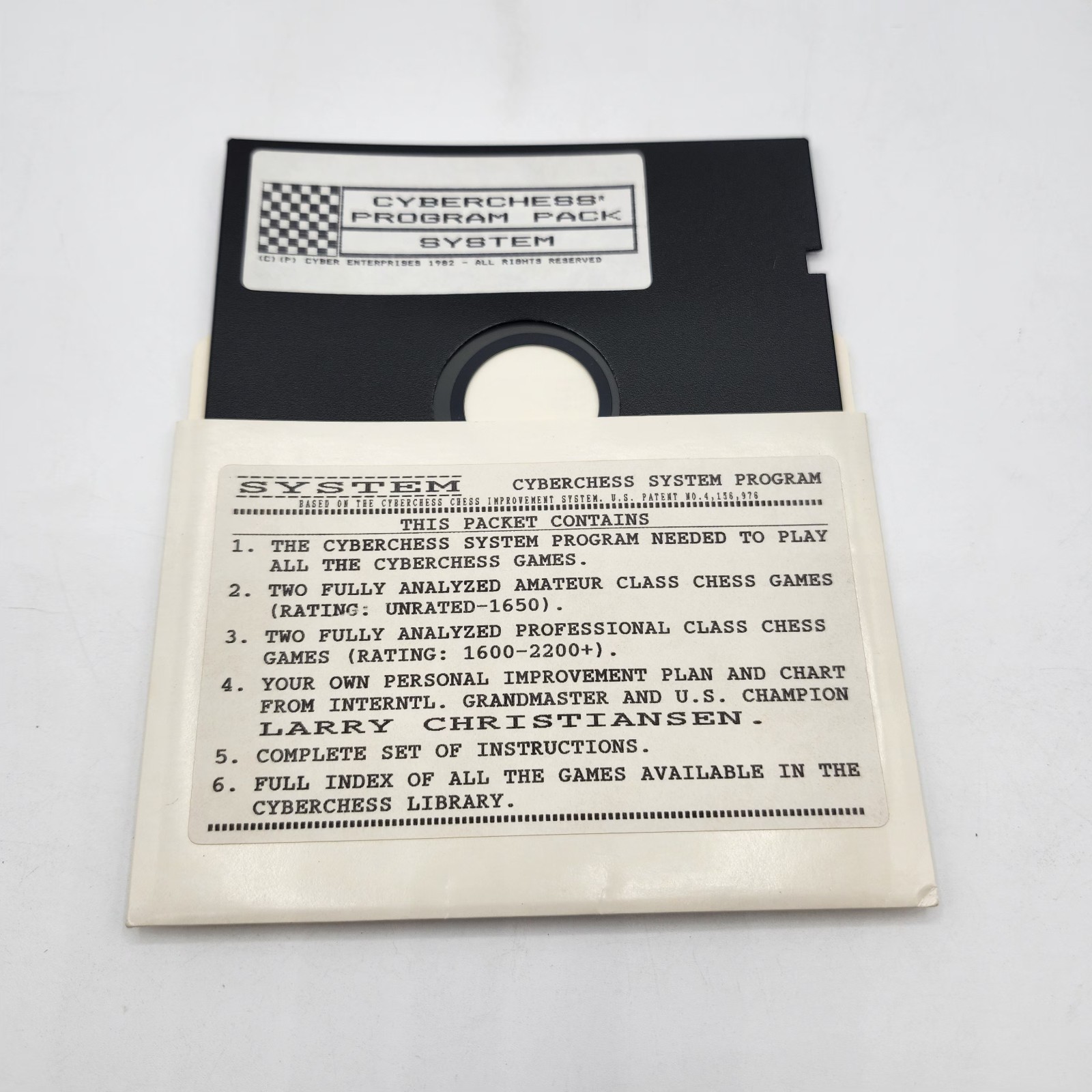 Cyberchess Commodore 64 Chess Improvement System