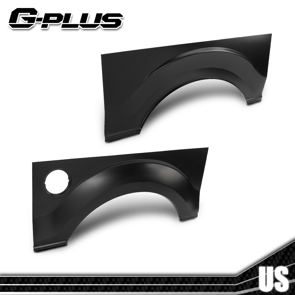 Fits 2009-2014 Ford F-150 F150 W/O Molding Holes Rear Wheel Arch Quarter Panel