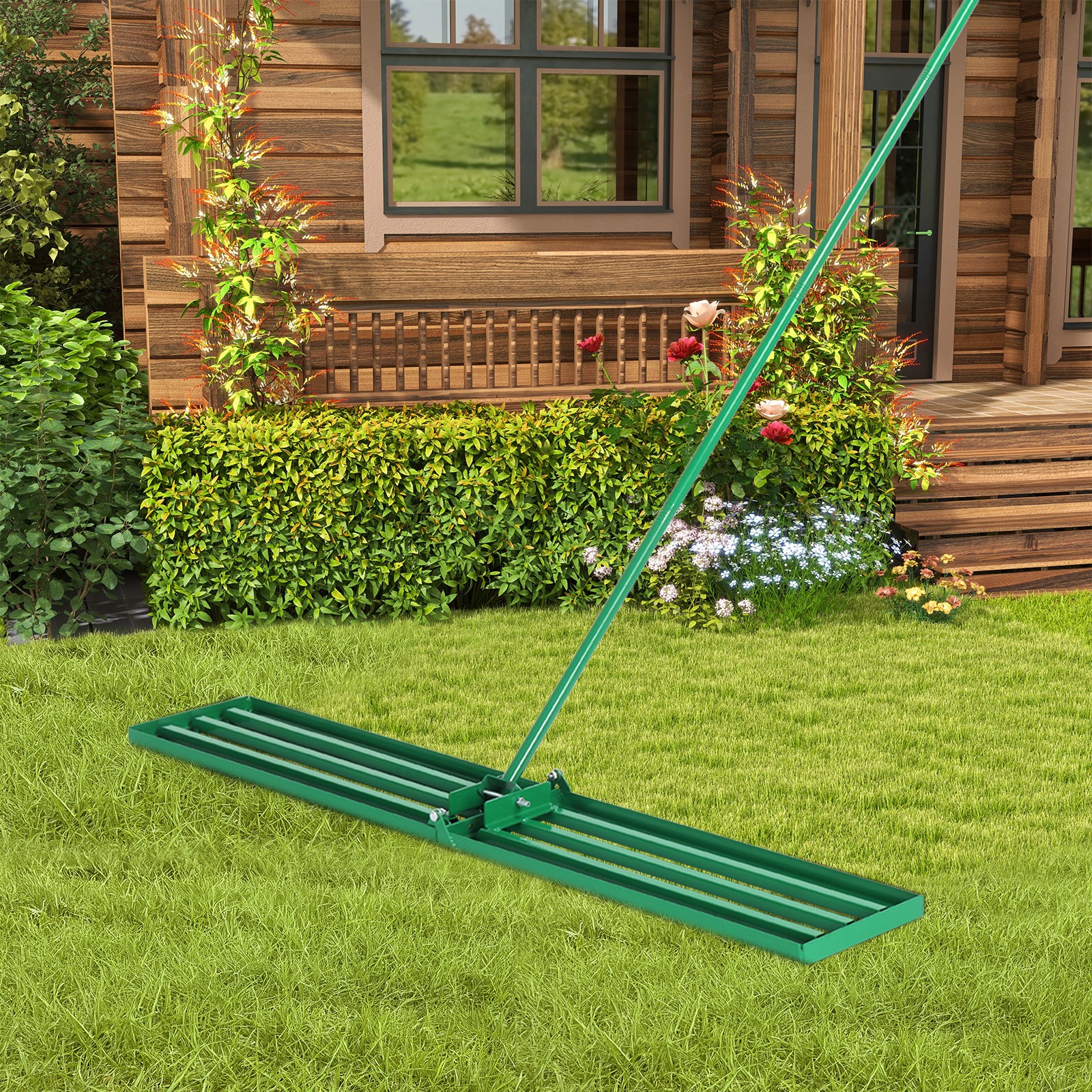 36*9.8*75inch Lawn Leveling Rake