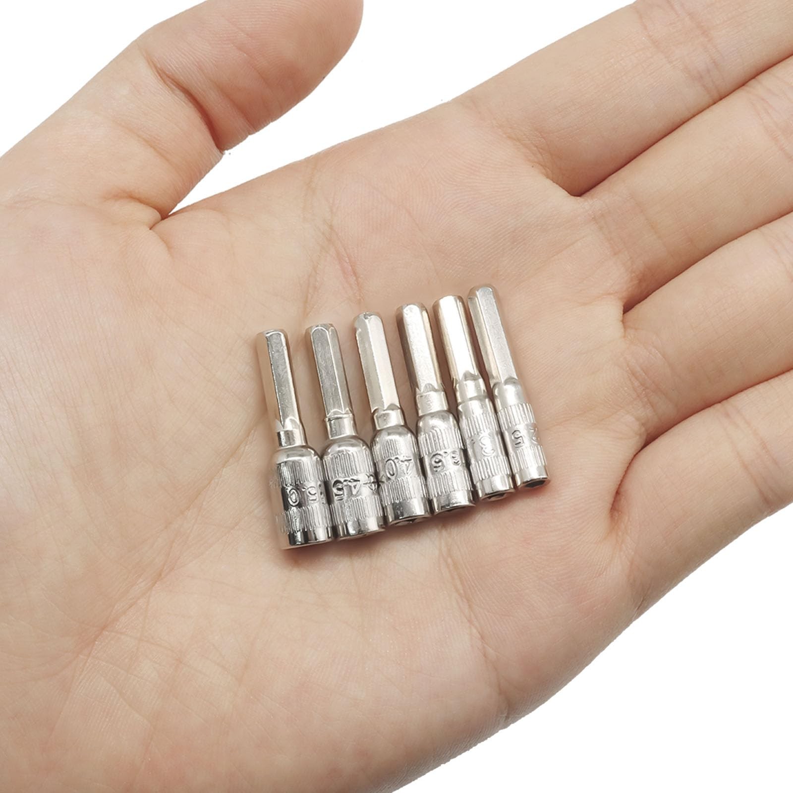 6 in 1 Hex Socket Adapter with H4 Shank