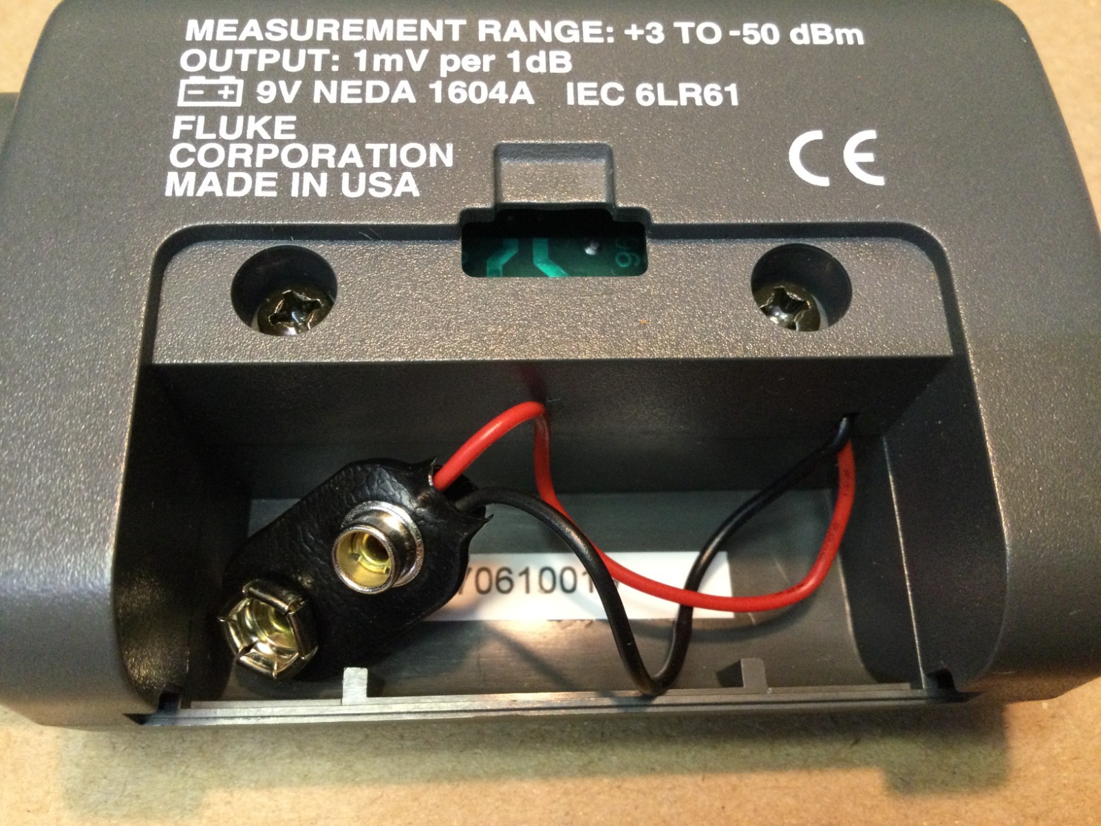 Fluke FOM Wavetek FSDM850 PSDM850 Fiber Optic Meter Light Source Test Kit Case
