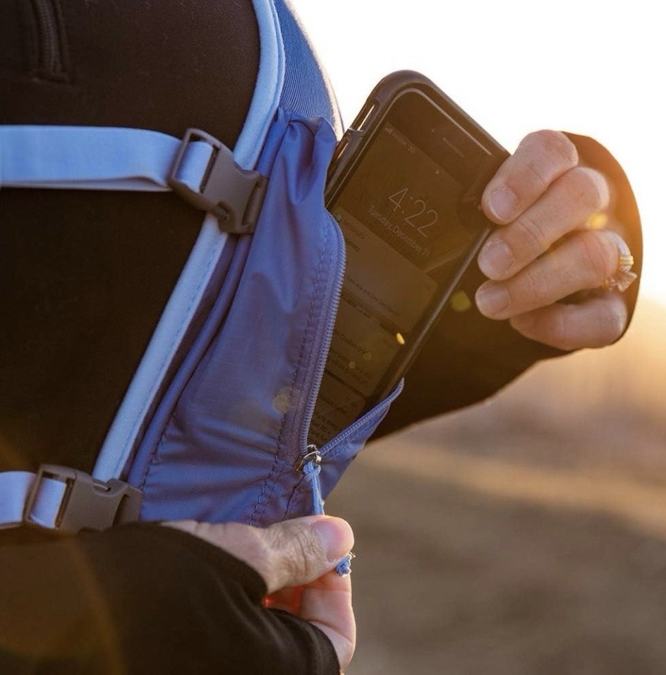 Nathan QuickStart 4L Lightweight Running Hydration Pack 1.5L Blue One Size