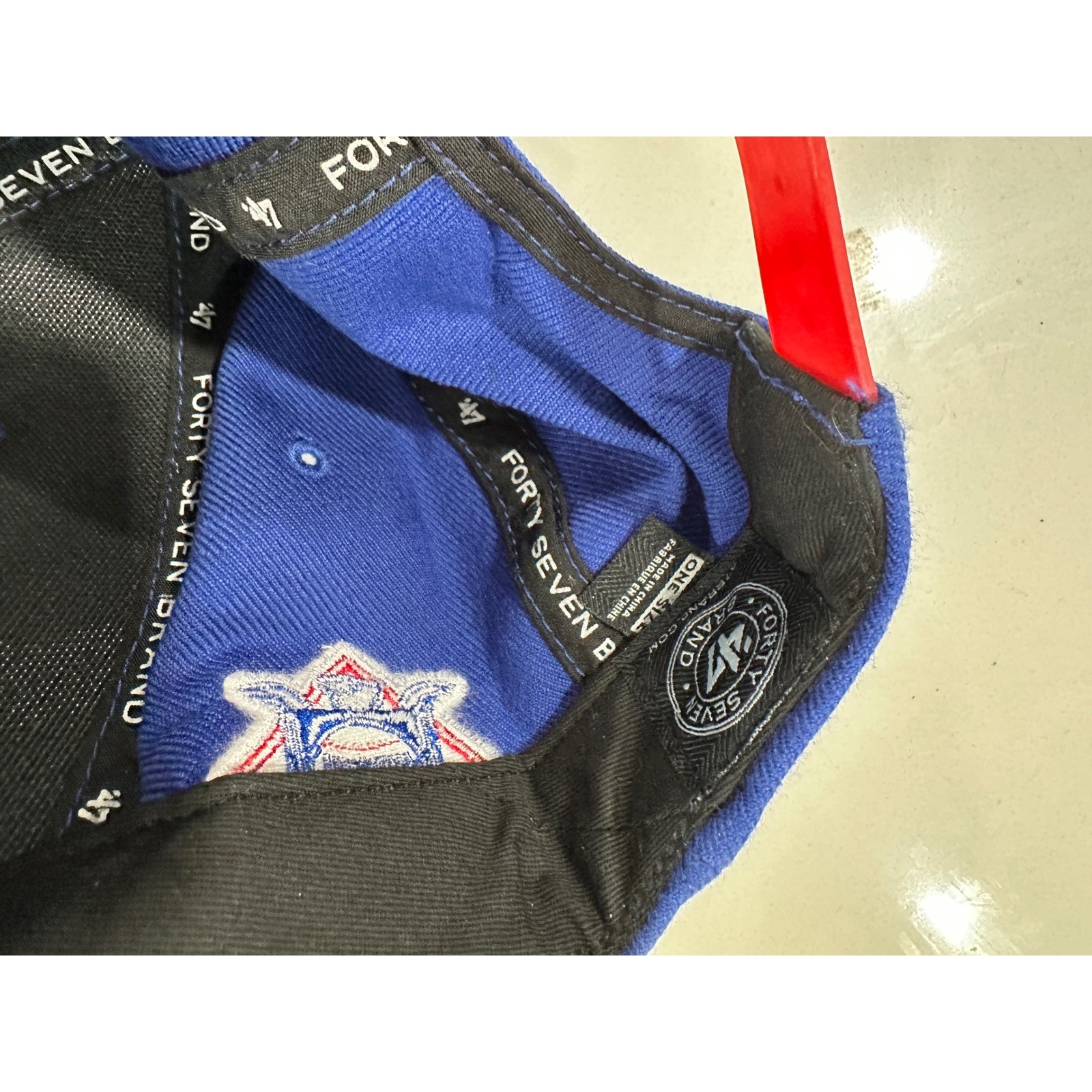 47 Brand Chicago Cubs Hat Adjustable Baseball Cap MLB Red Blue