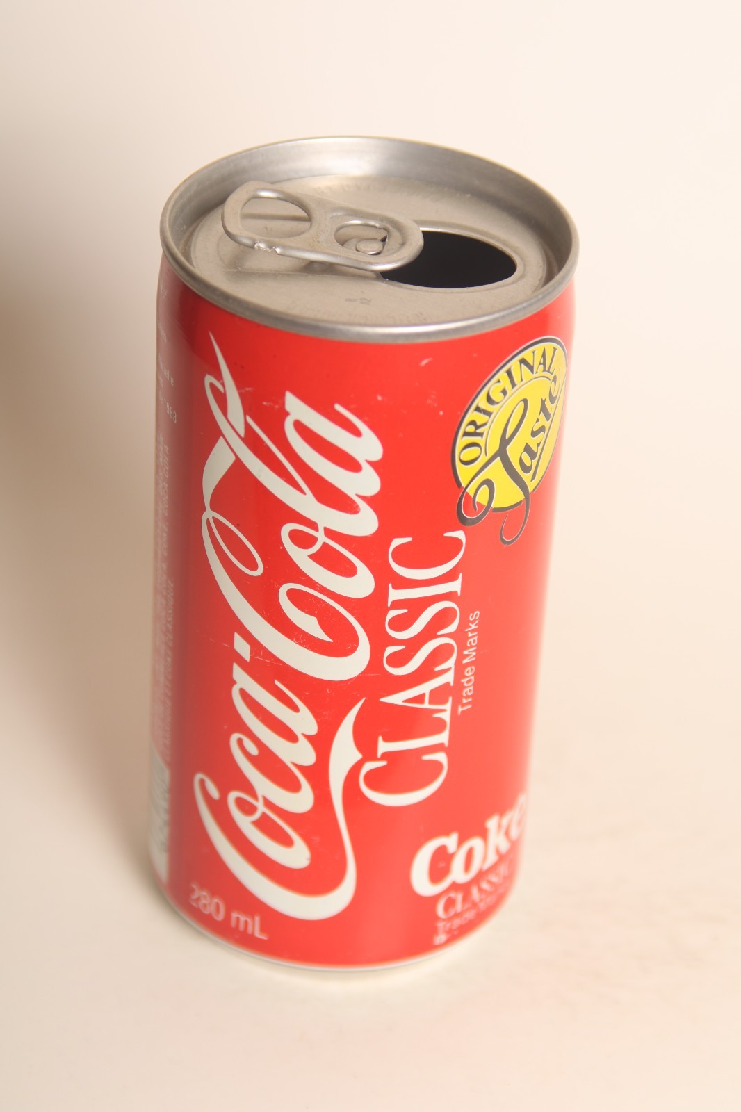 Coca-Cola Classic soda can