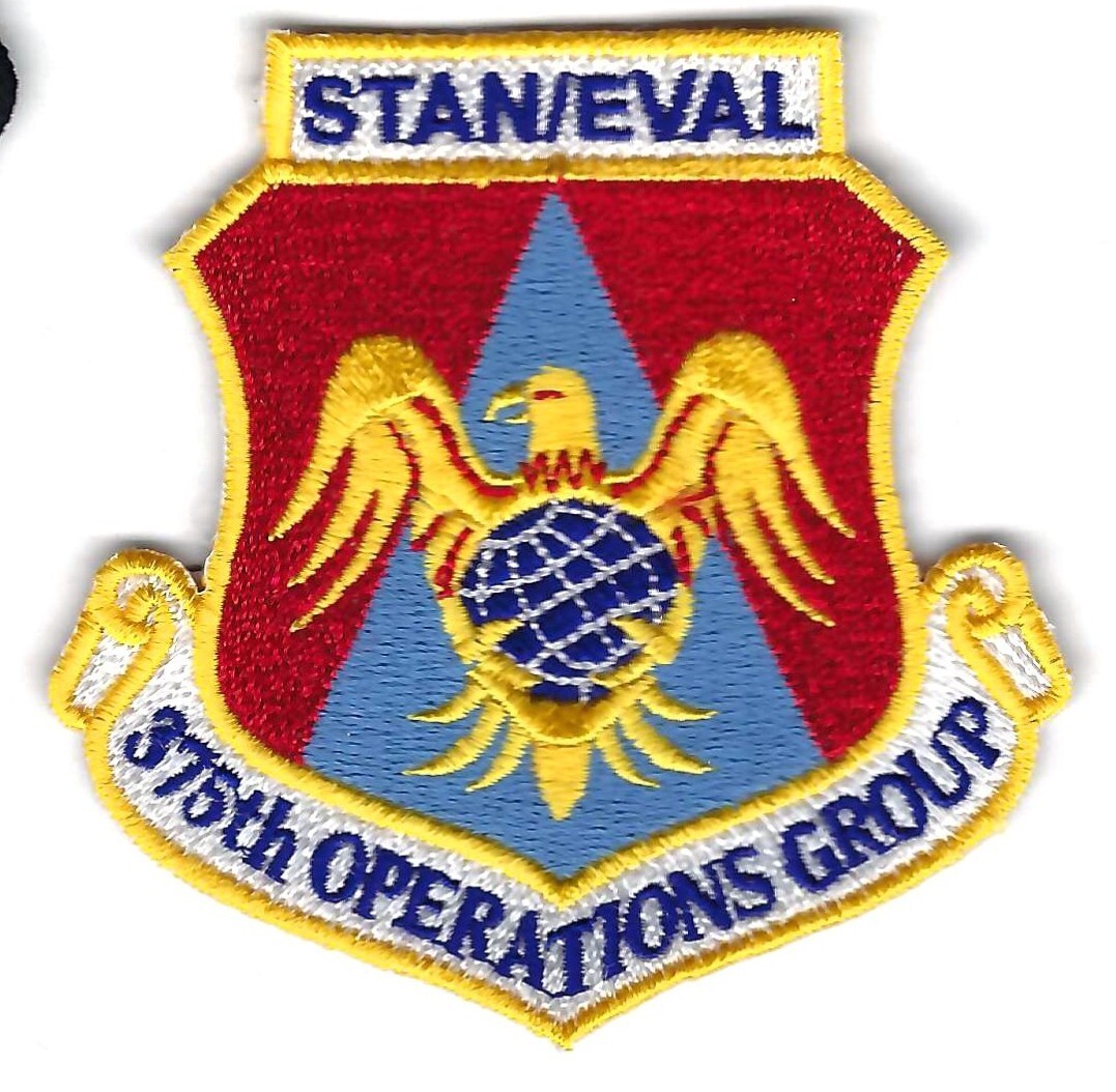 PATCH USAF 375TH OPERATIONS GROUP STAN EVAL SCOTT AFB         JT22