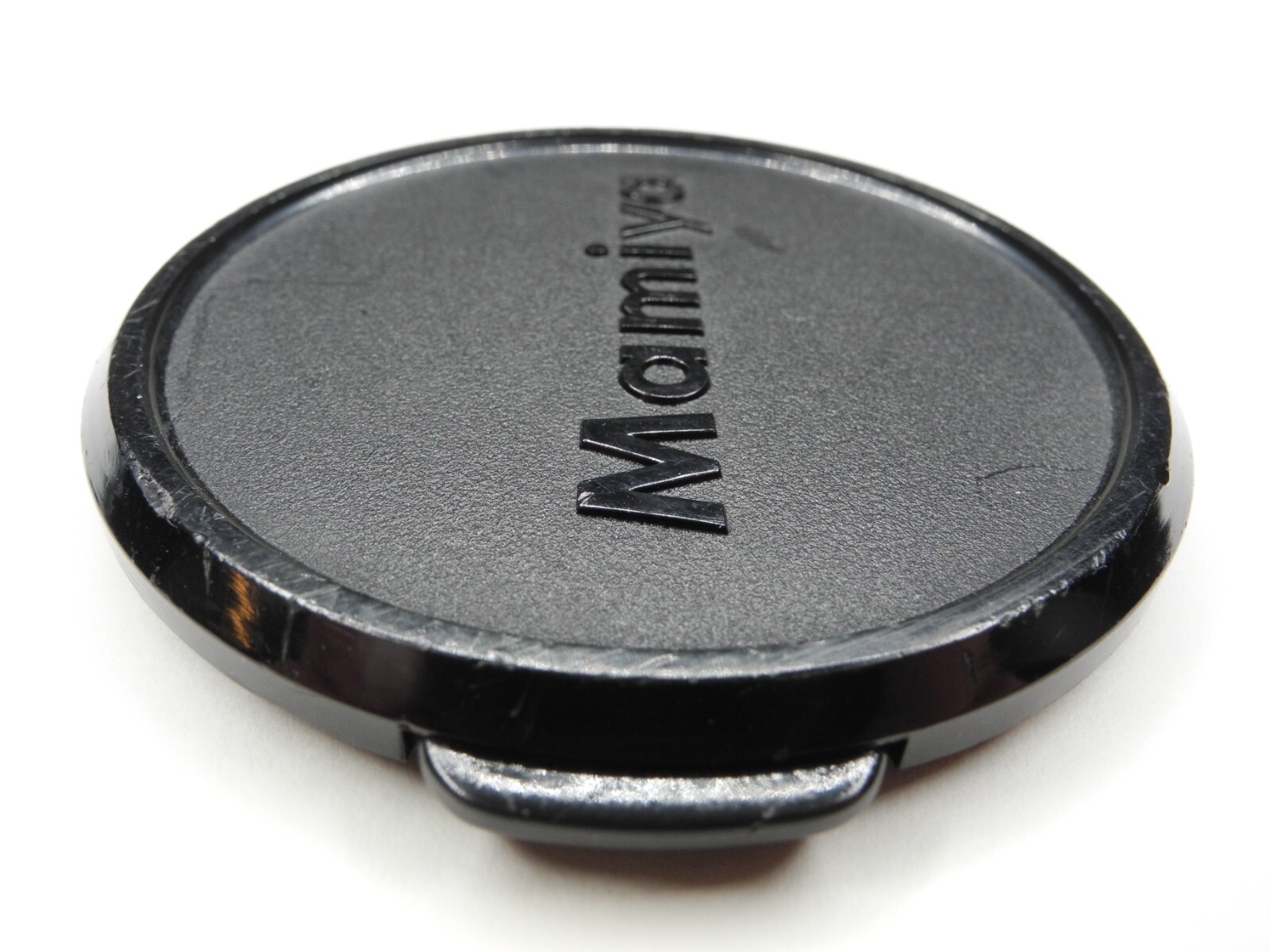 Mamiya 58mm Genuine Black Snap On Front Camera Lens Cap