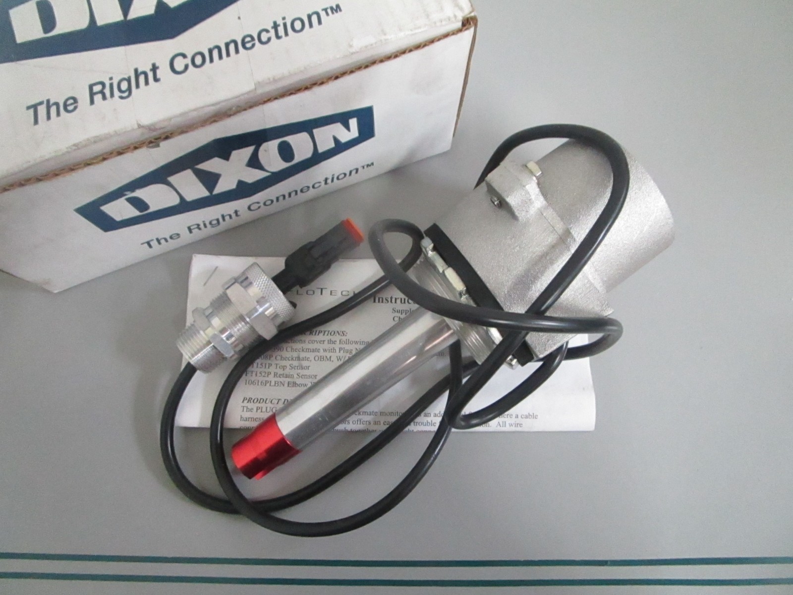 Dixon FT151P FloTech Plug-N-Play Therm-Optic Sensor 7in 2in NPT NEW 0820