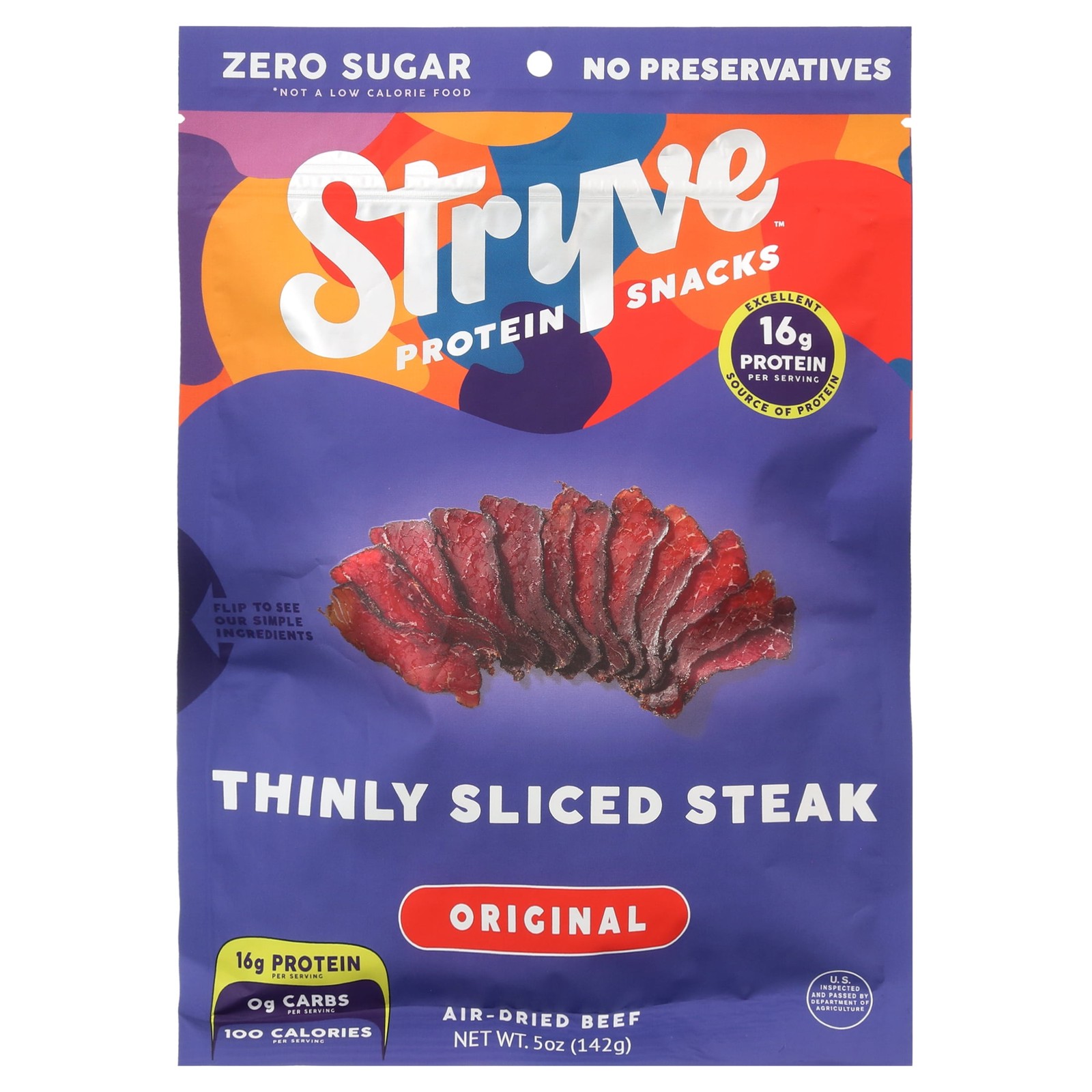 Original Thinly Sliced Steak 5oz Resealable Bag