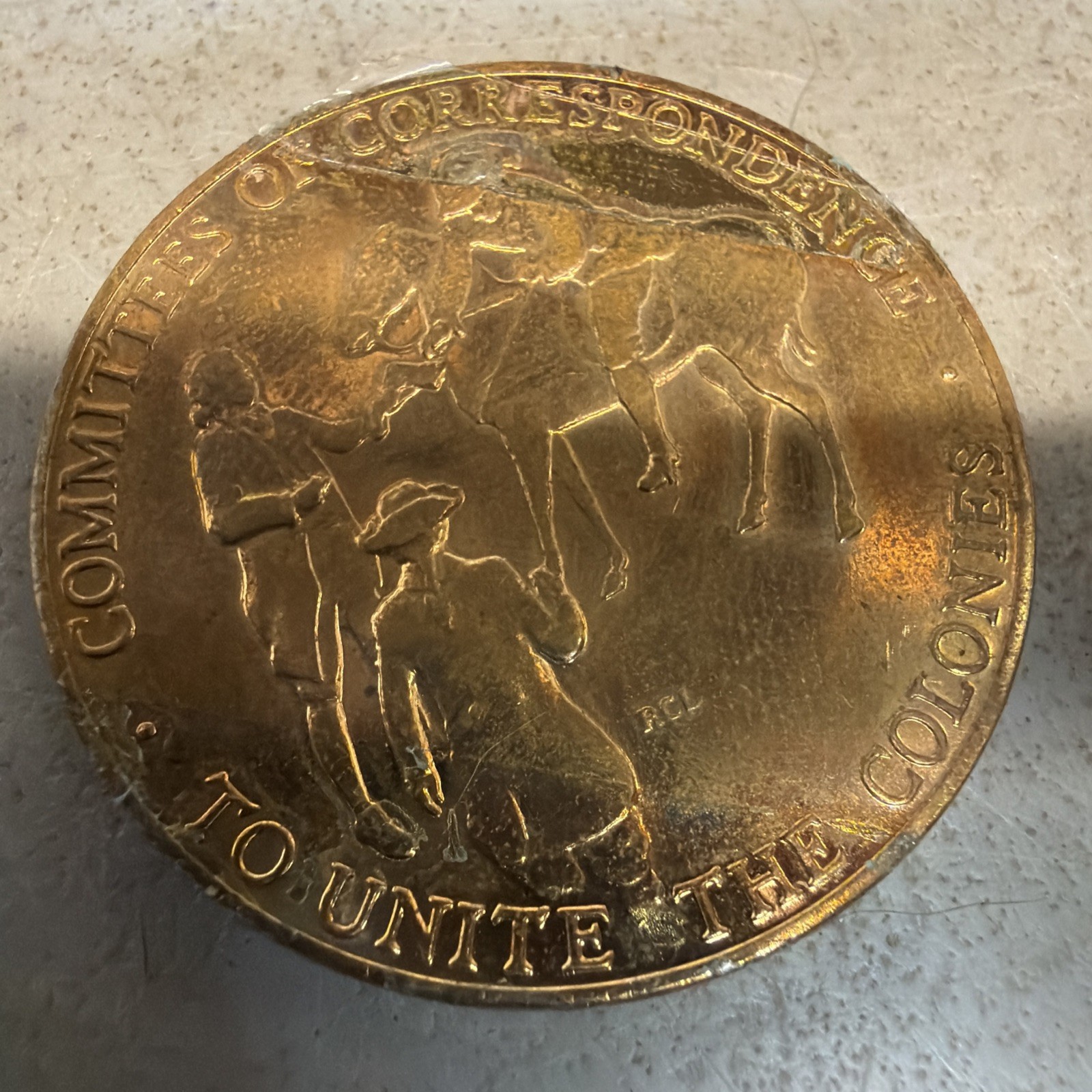 1973 AMERICAN REVOLUTION BICENTENNIAL TOKEN!