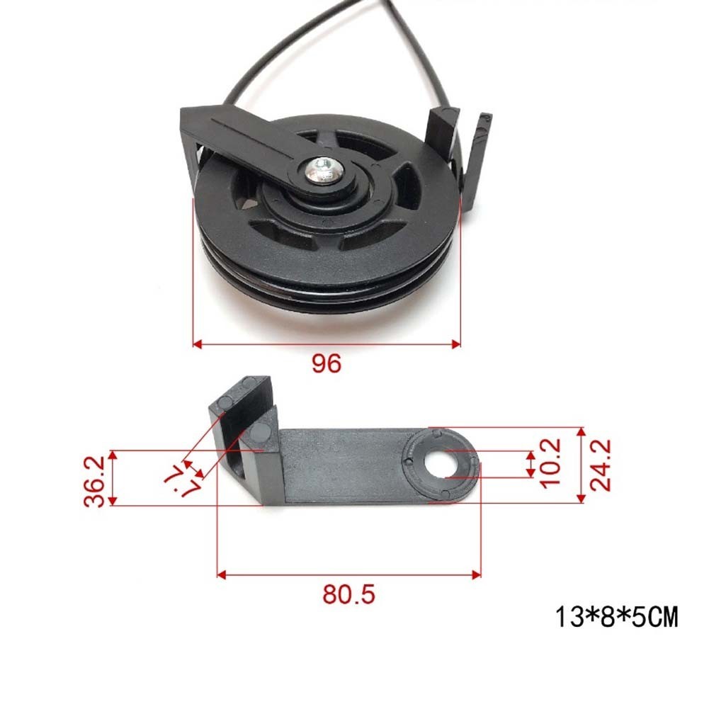 Replacement Part Pulley Guide Plate Stable Operation High-strength Construction