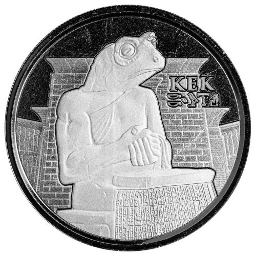 2022 Silver 1 oz Chad KEK Prooflike