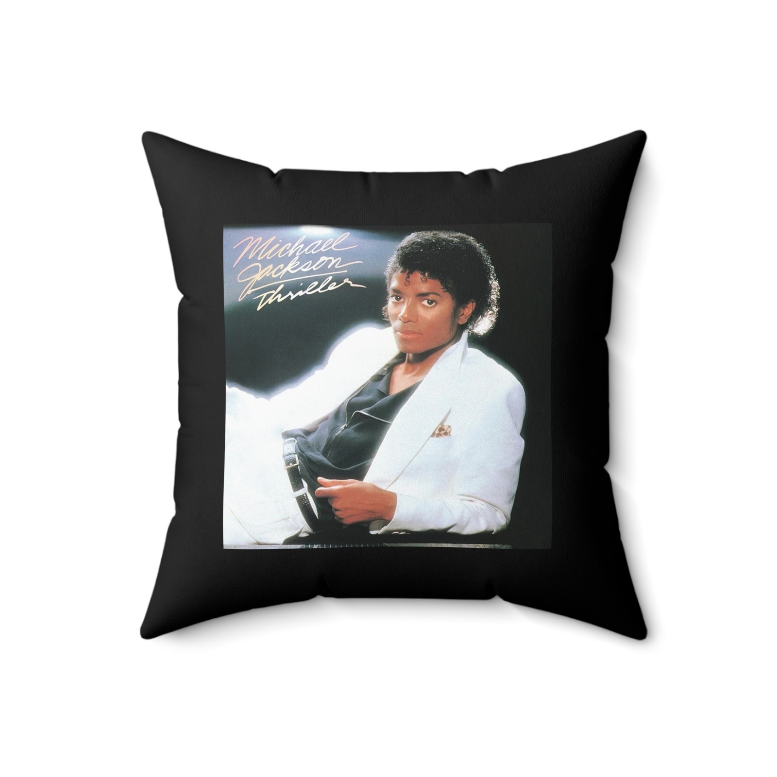 Michael Jackson Thriller Cover Album Square Pillow