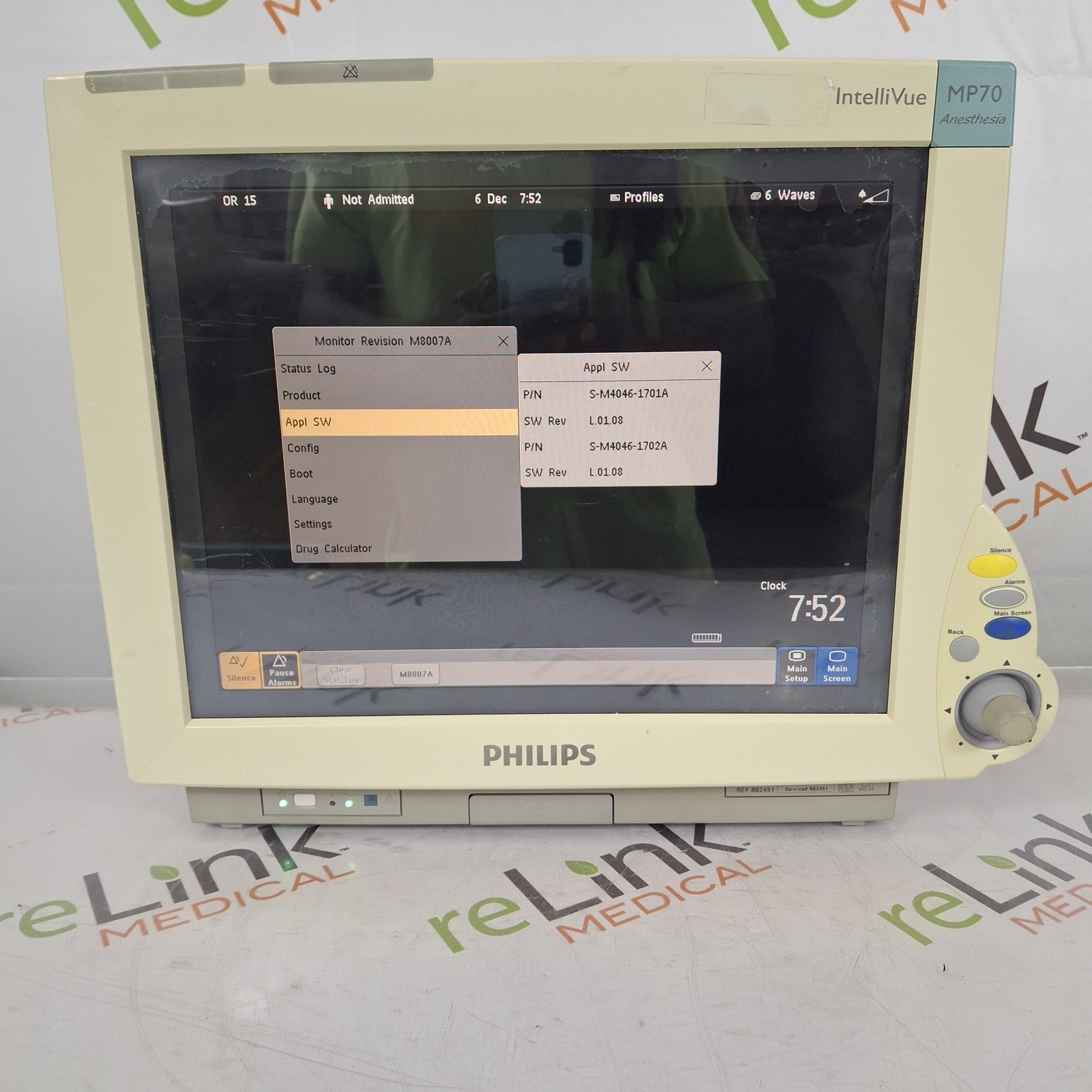 Philips IntelliVue MP70 - Anesthesia Patient Monitor