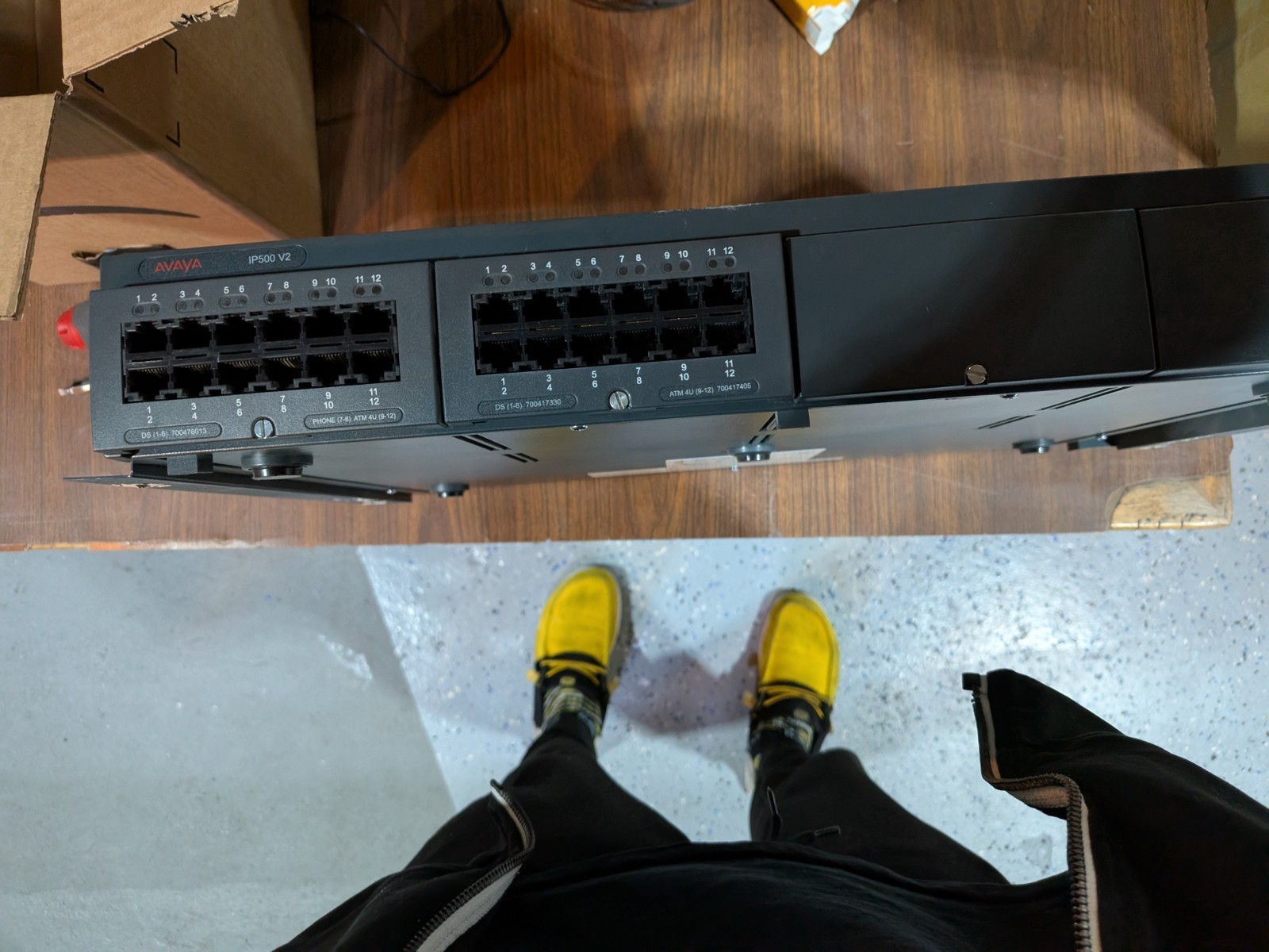 Avaya IP Office 500 v2 Control Unit w/ 2 Expansion Card Modules