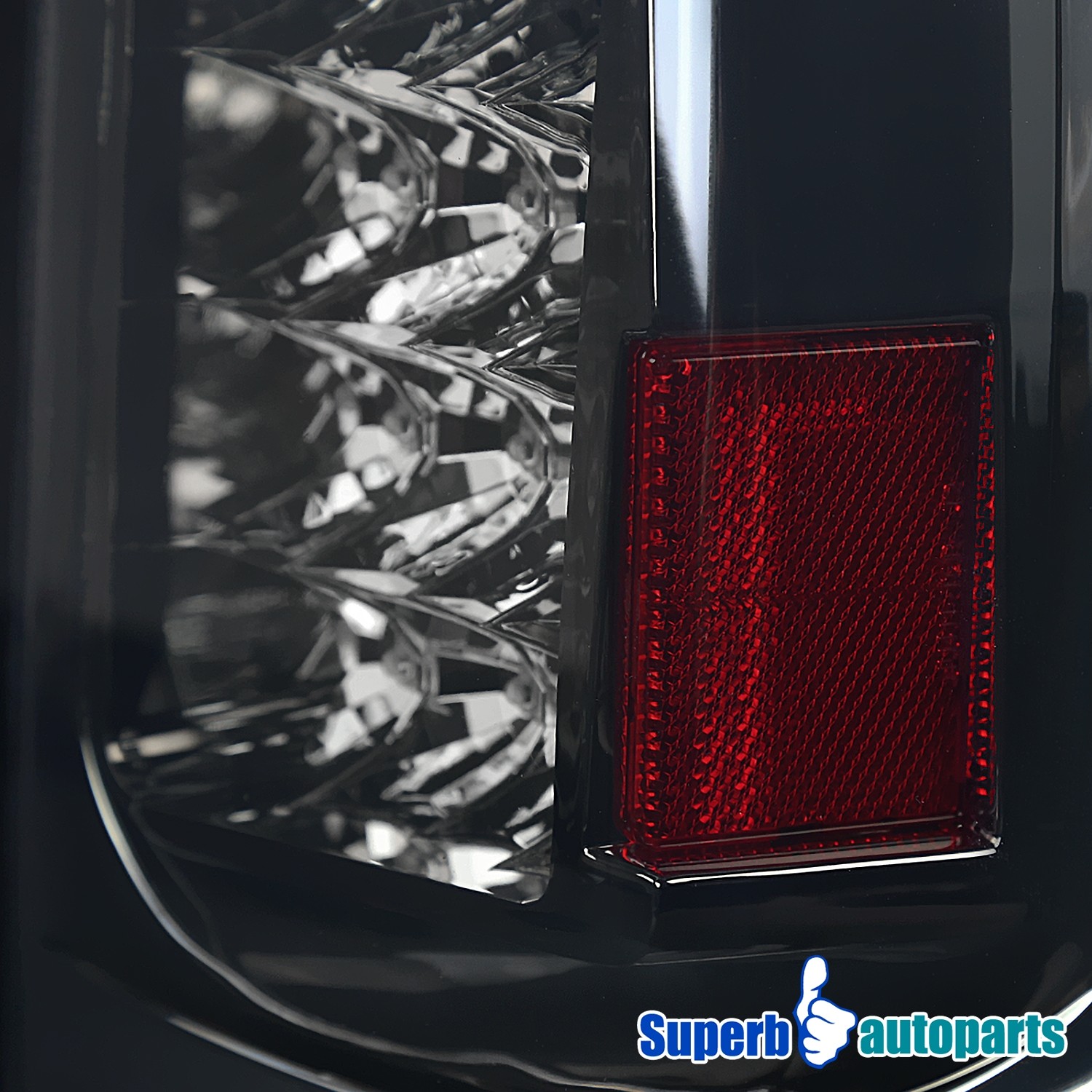 Fits 2005-2015 Armada LED Brake Tail Lights Smoke Lamp Replacement