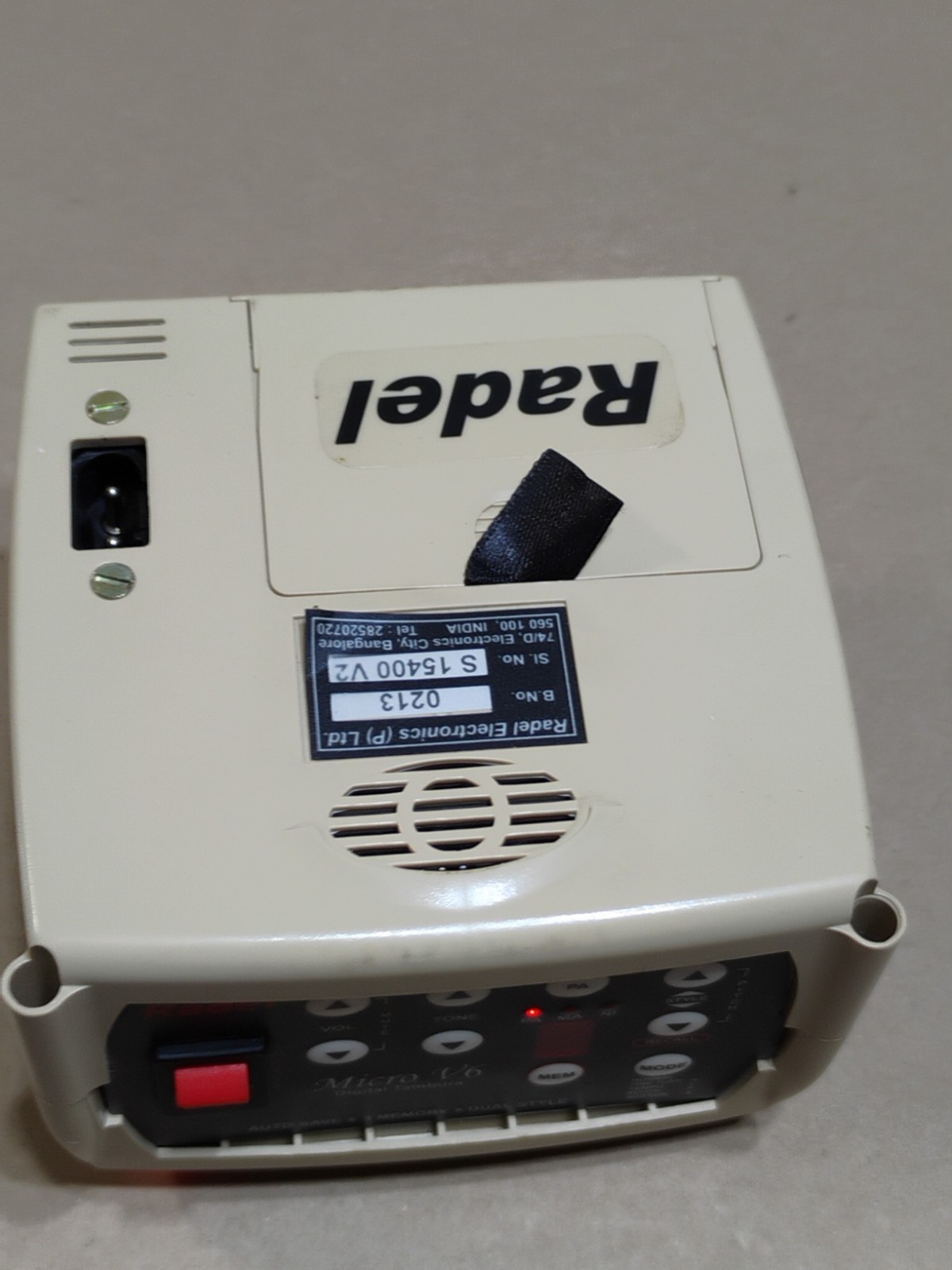 Radel Micro V6 Digital Tambura - Works