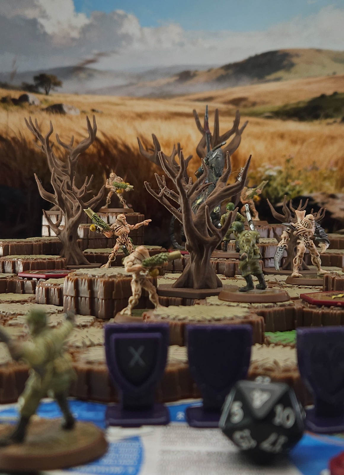 Witherwilds - Deadwood Trees (Set of 5) for Heroscape