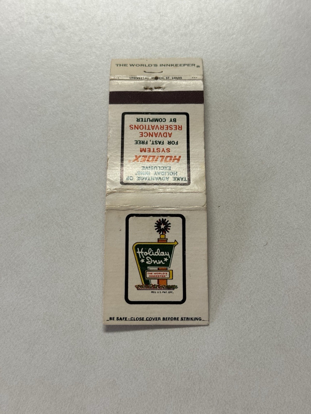 Holiday Inn Chicago Illinois Matchbook Cover 999