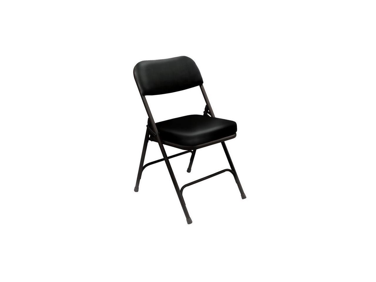 NPS 3210 3200 Series 2" Vinyl Upholstered Double Hinge Folding Chair - Supports