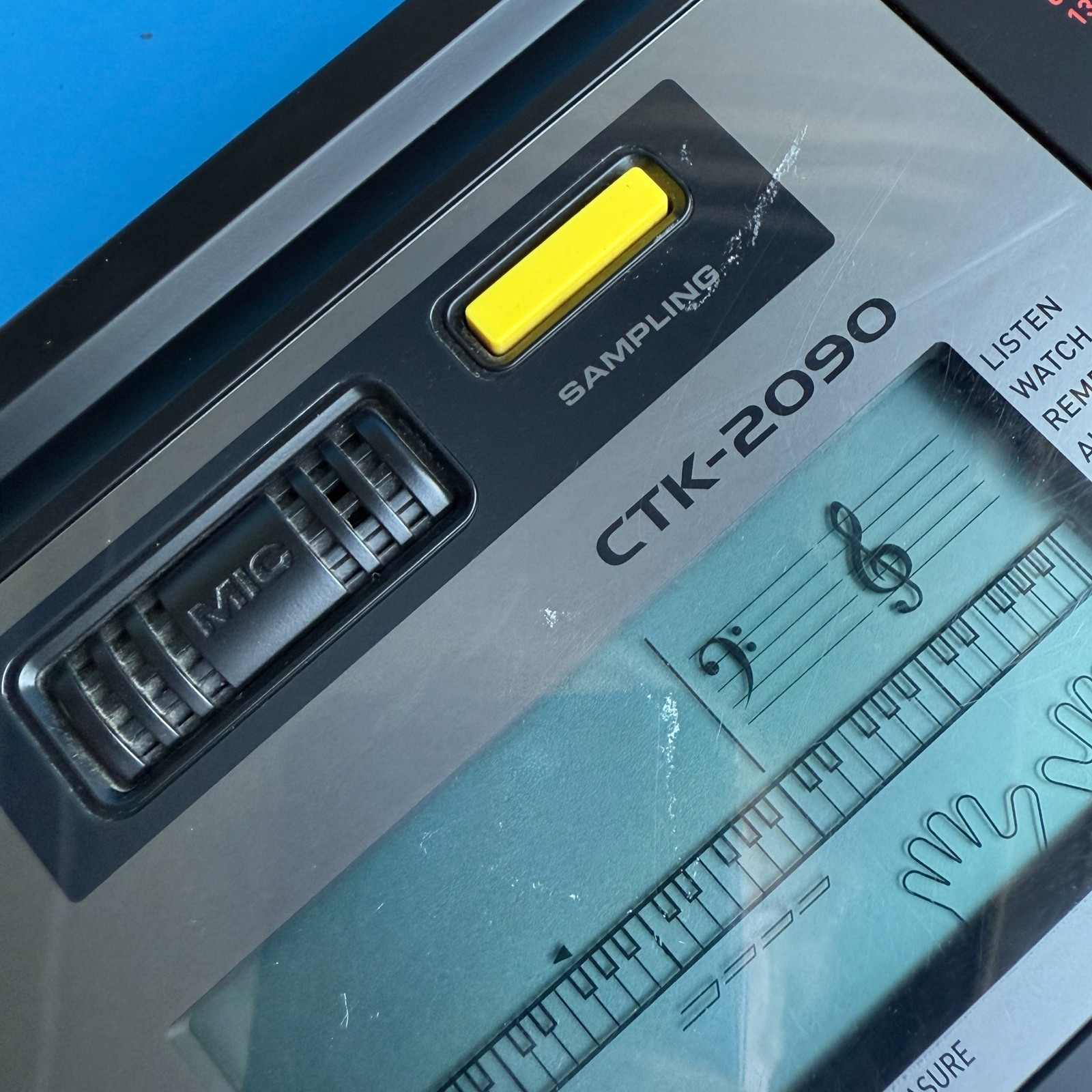 CASIO CTK-2090 Keyboard Used Part: Complete Display Circuit Board Sound Module
