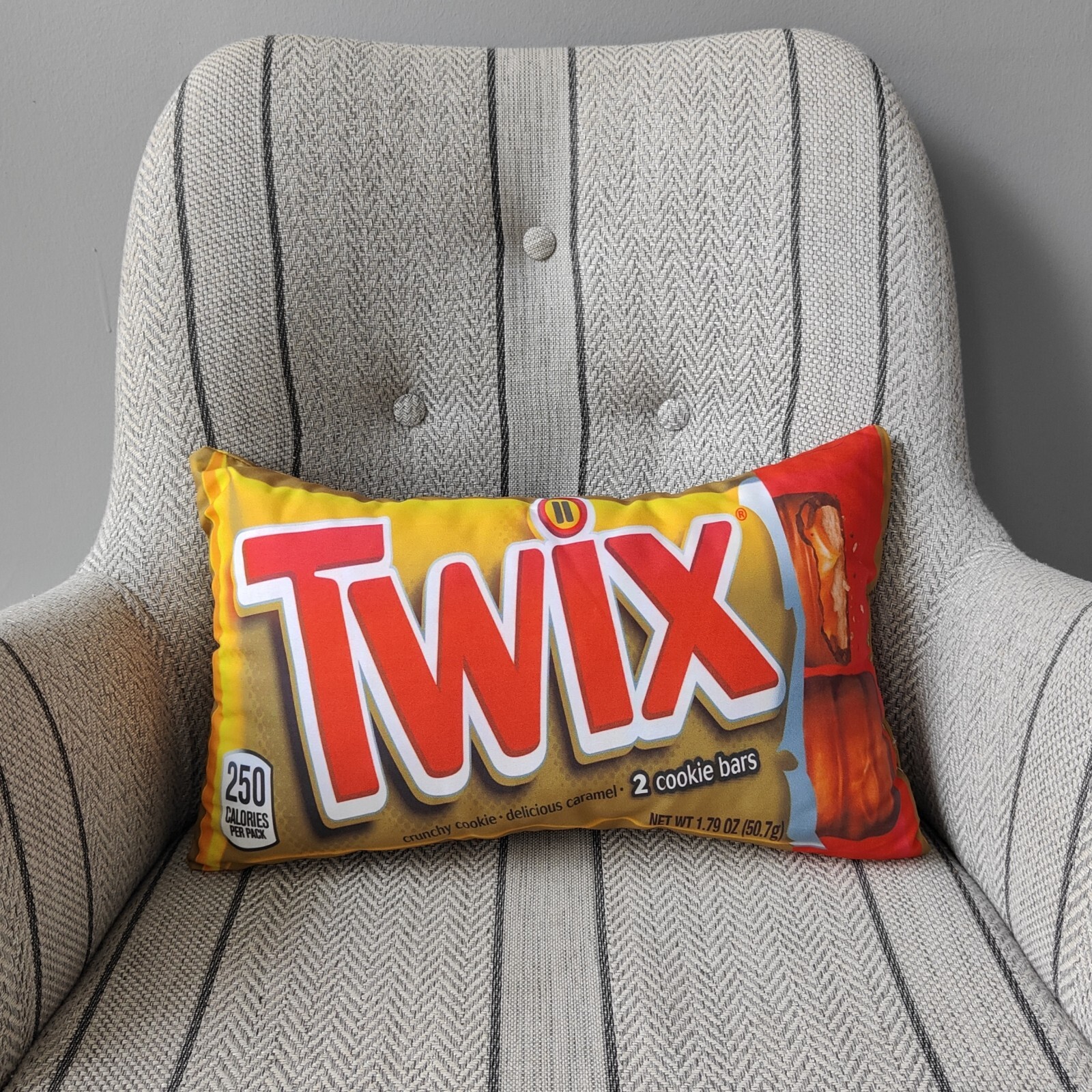 Twix Pillow,Ornament Toys,Novelty pillow,Food shaped pillow,Couch Pillow