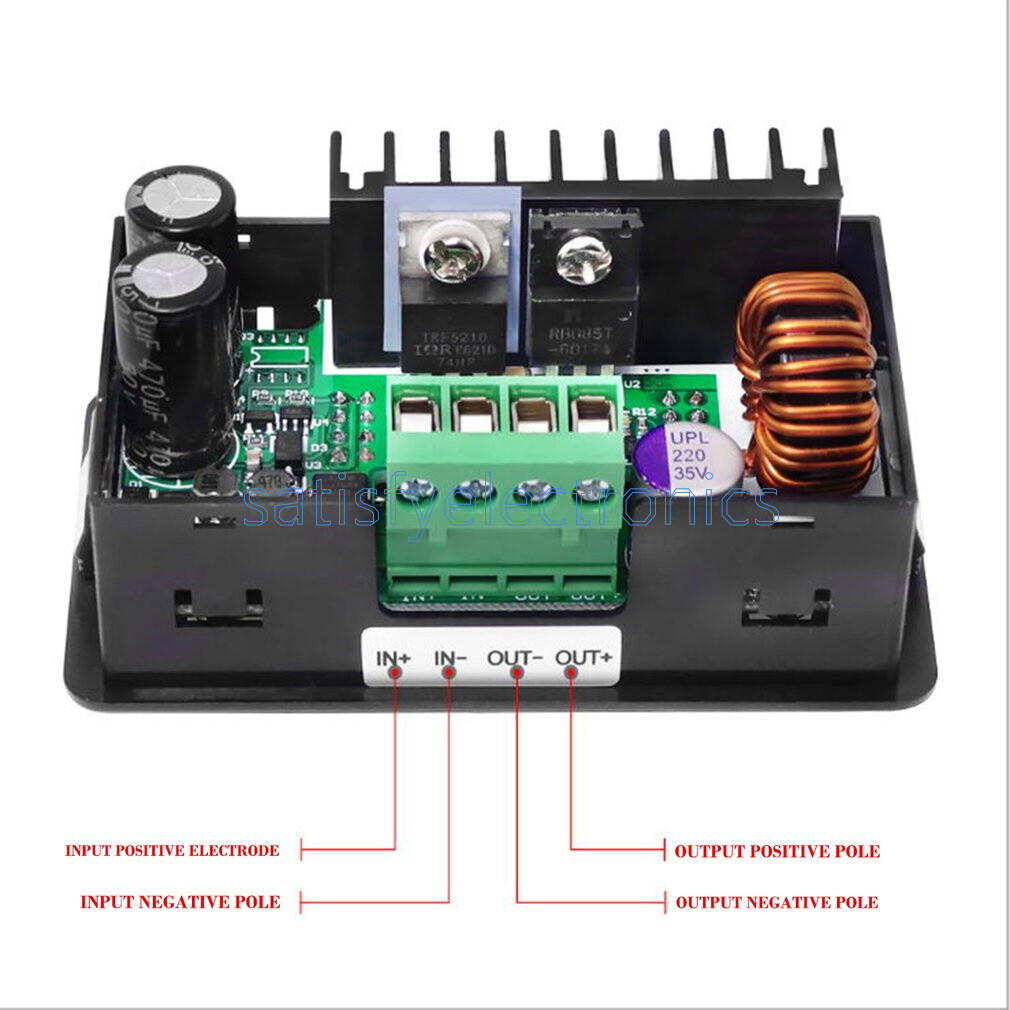 DPS3005 32V 5A Digital Programmable Buck Step Down Power Control LCD Module