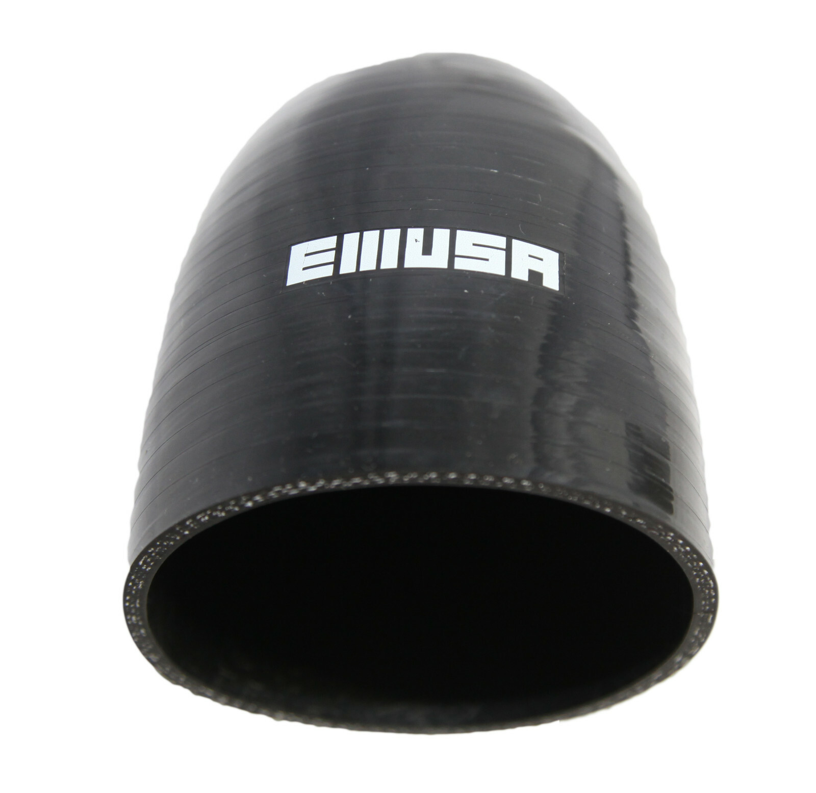 Universal BLACK 4PLY 1x90 Degree 3"-4"ID Silicone+ 2xStainles Steel T-clamp