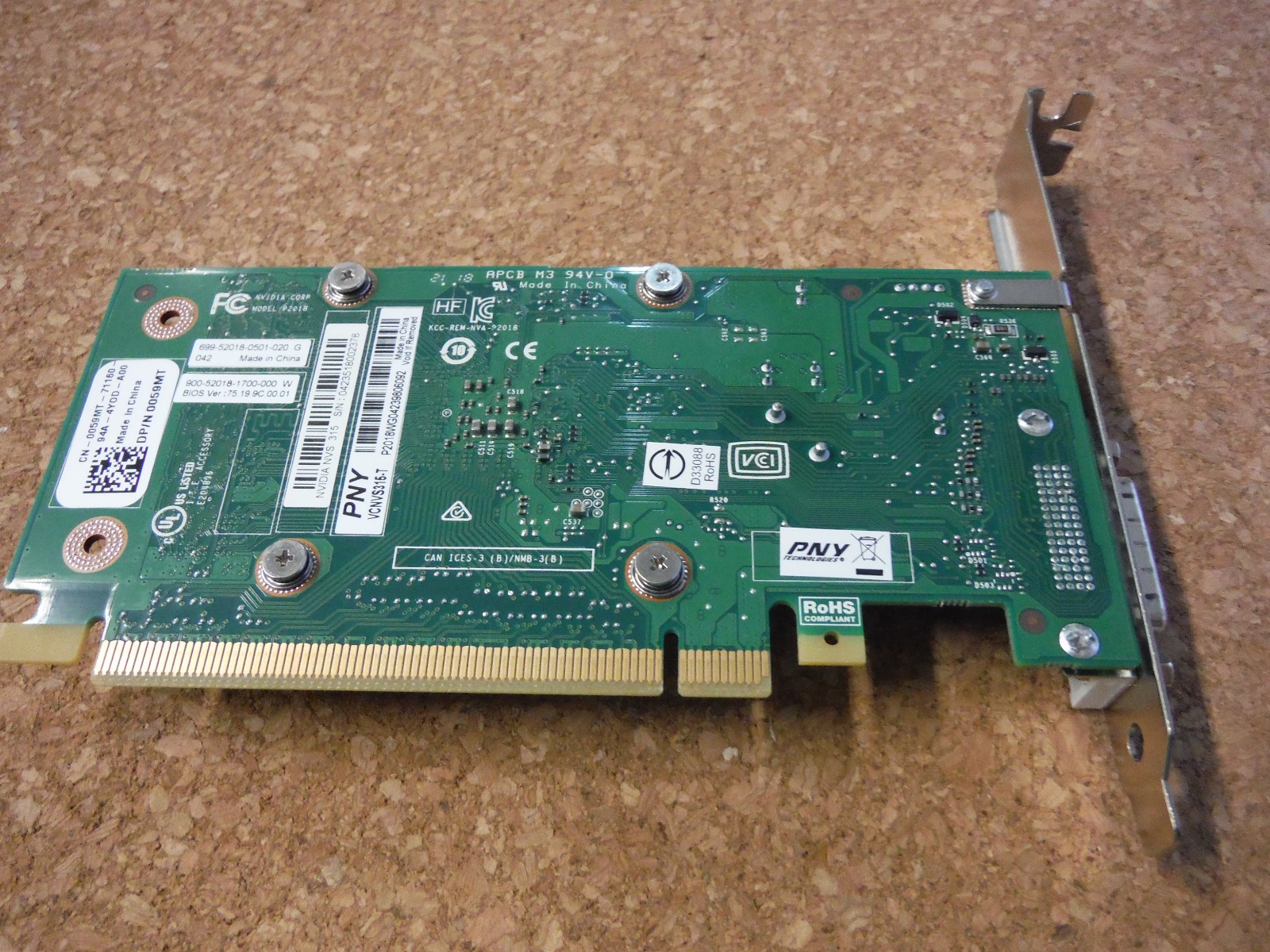 NVIDIA NVS 315 Graphics Card (Dell)