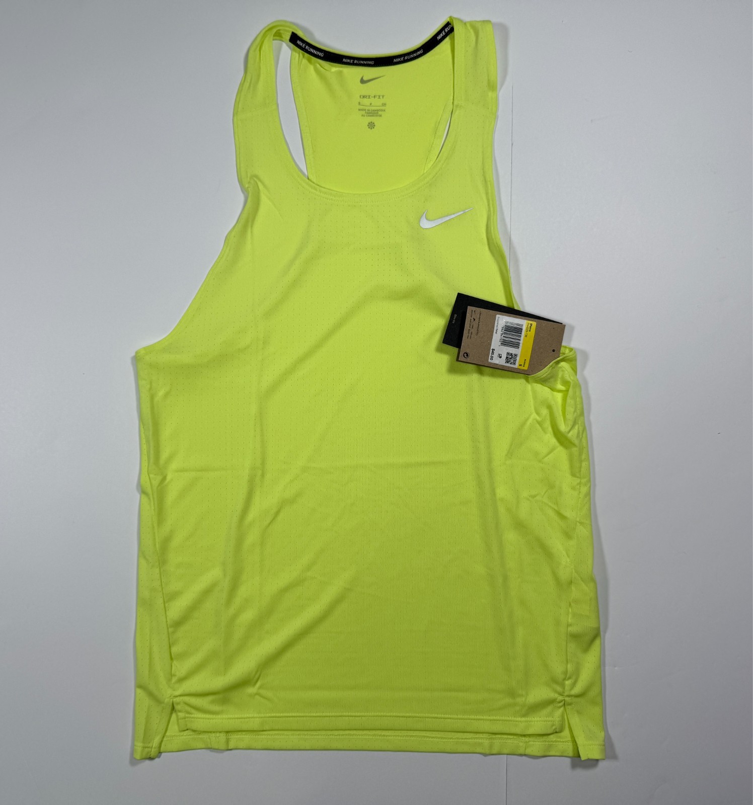 Nike AeroSwift Singlet Men's Tank Top Shirt ADV Running Size S FN4229-736