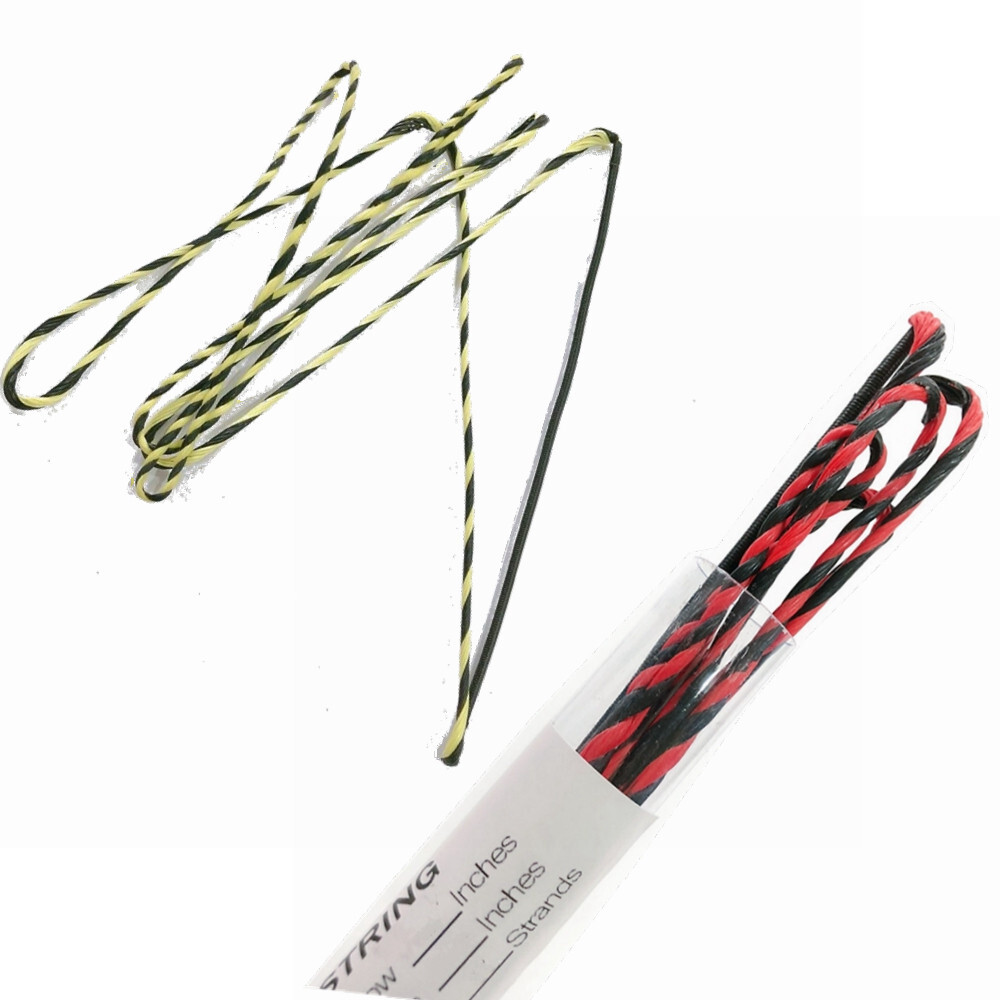 Archery Actual 54/58/62in Handmade Flemish Twist Strings Recurve Bow Replacement