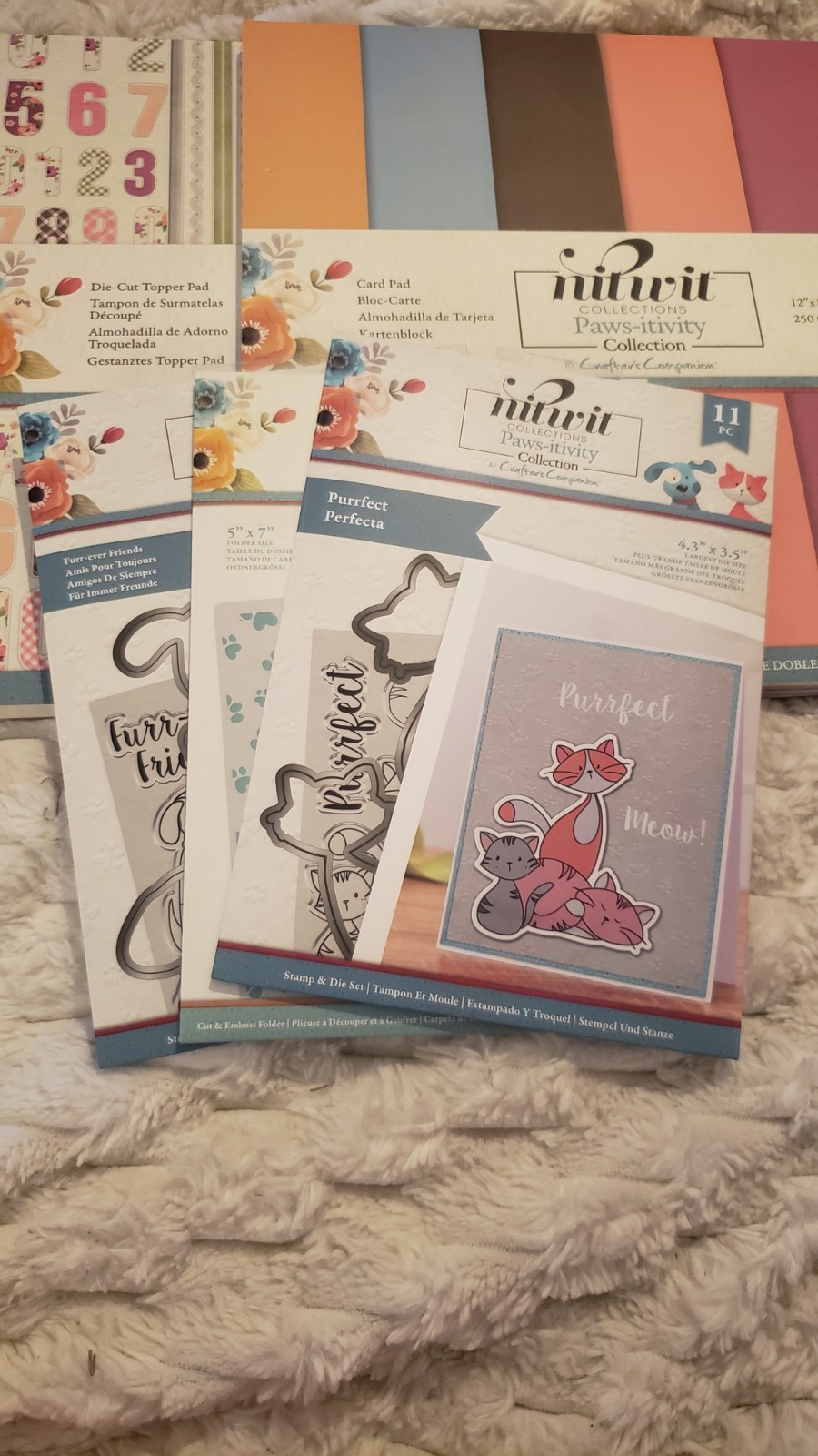 Crafters Companion Nitwit Paws-itivity Set & Kingston Pet Collection