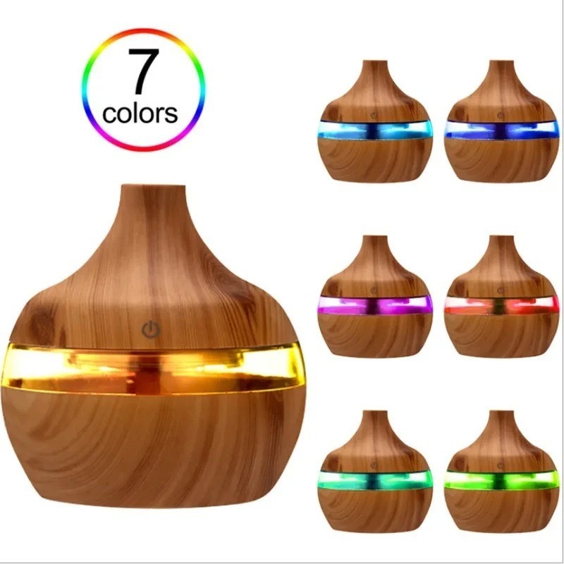 Essential Oil Aroma Diffuse Aromatherapy Ultrasonic Humidifier Air For Home300ml