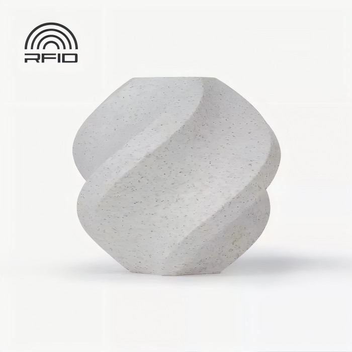 Bambu Lab PLA Marble White Marble 1.75mm 1kg 3D Printer Filament With Spool