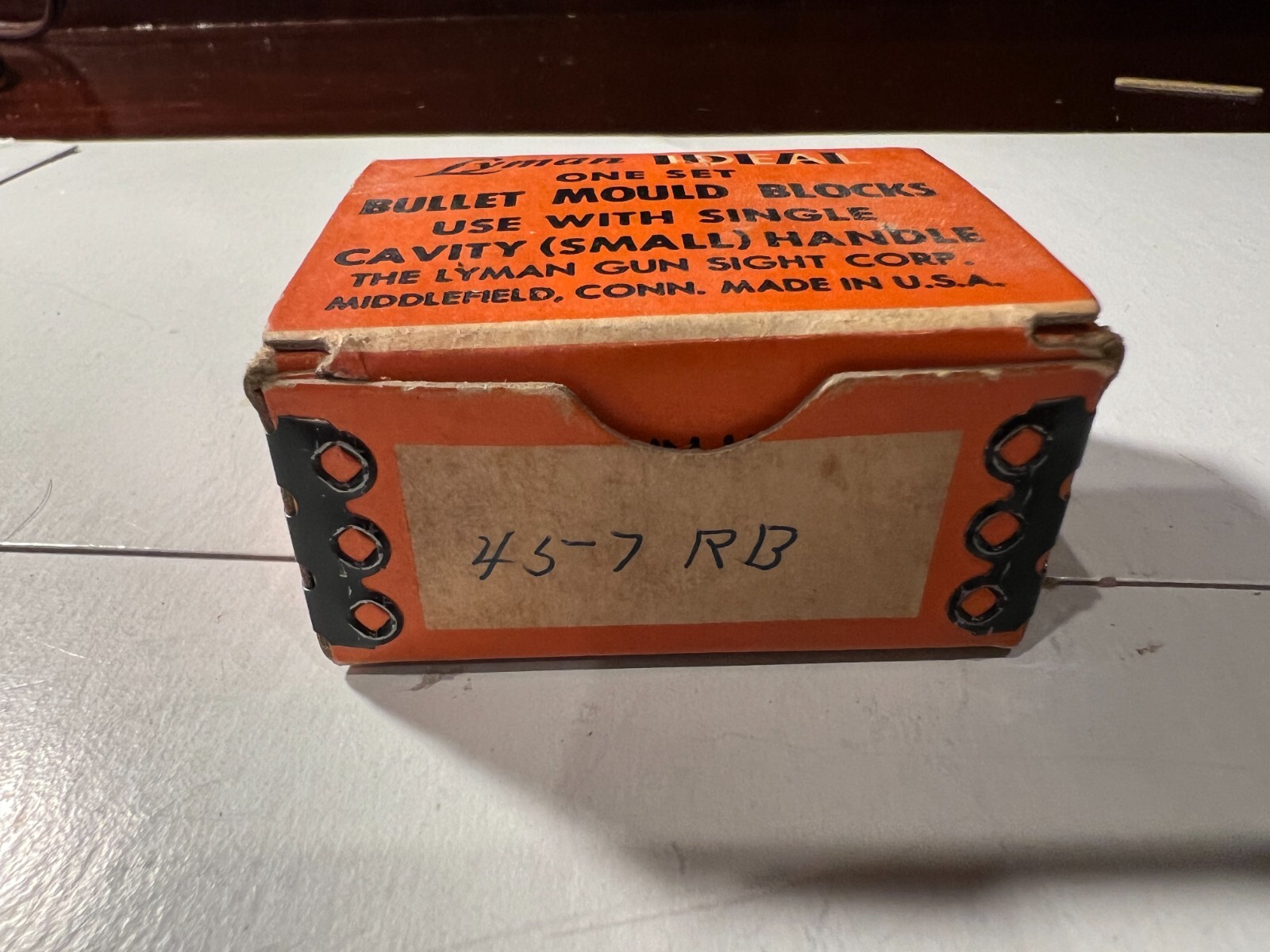 Lyman .45 Caliber Cal Round Ball RB Bullet Mold Single Cavity Mould 457 RB