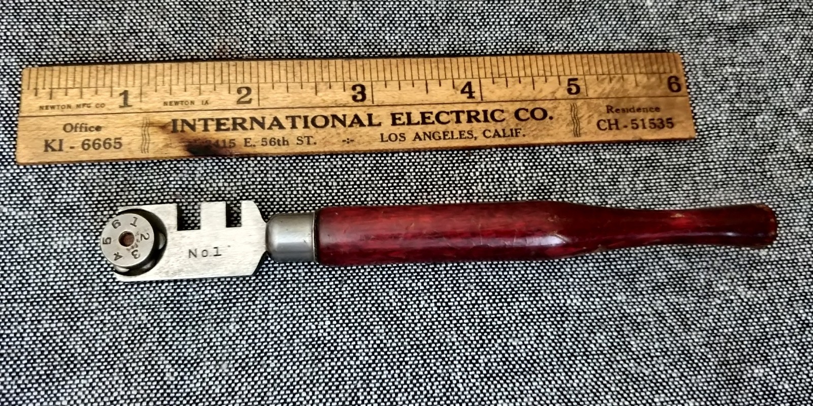 Vintage Goodell & Pratt No. 1 Turret Head PREMIUM Glass Cutter