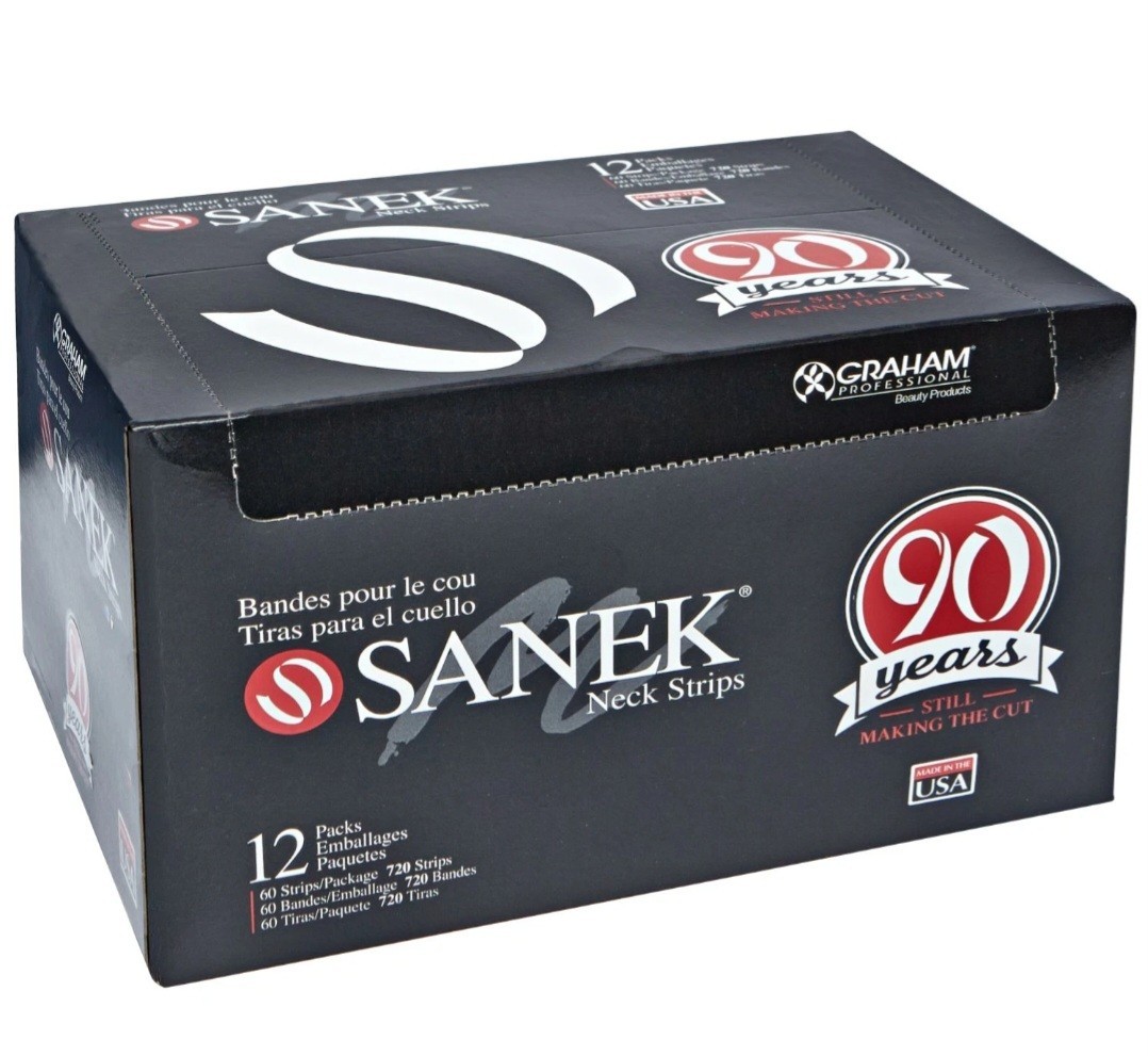 Graham Sanek Paper Salon Neck Strips - 12 Pack box
