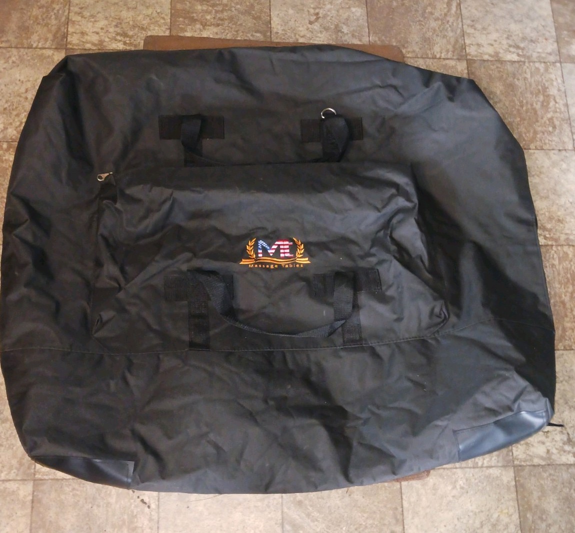 Massage Tables Black Carrying Bag Pocket On The Outside 30"