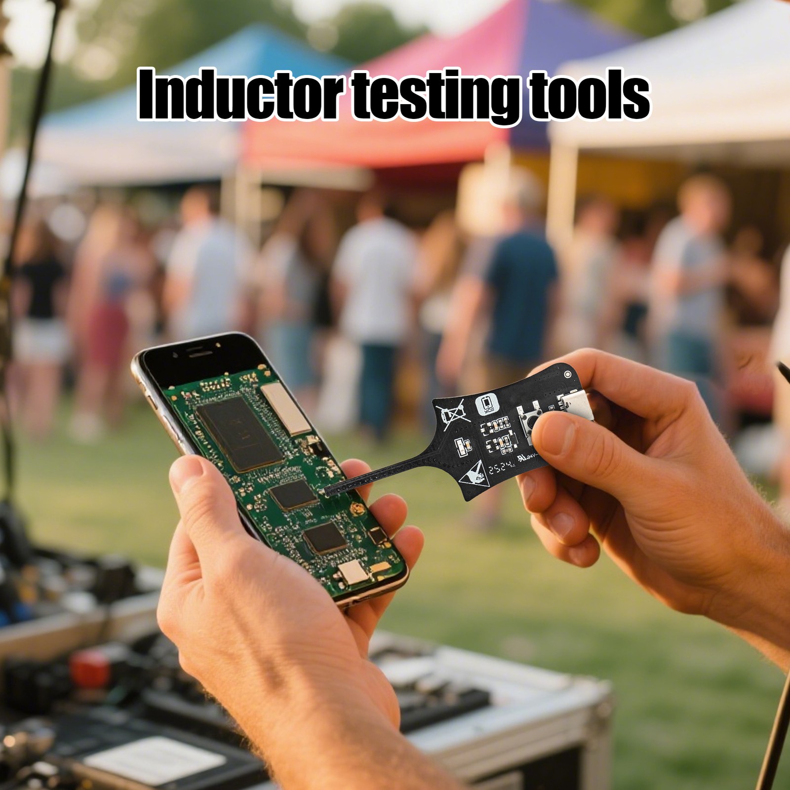Circuit Board Inductor Tester Inductor Detector Tool Diagnostic Device