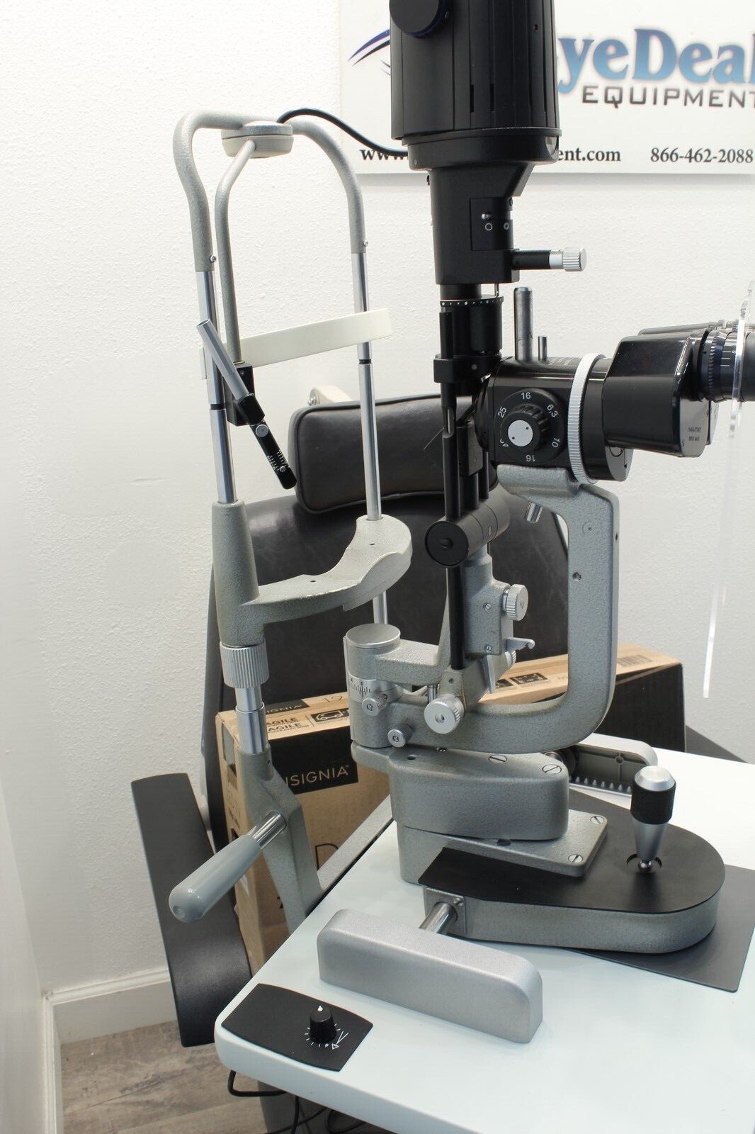 Marco Lane Package (Chair, Stand, Lighted Phoropter, LEDSlit lamp, Acuity Chart