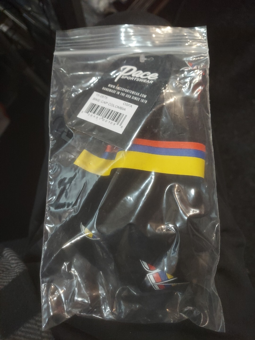 COLOMBIA National Team Cycling Cap New Bike Ride Hat Free Shipping !!