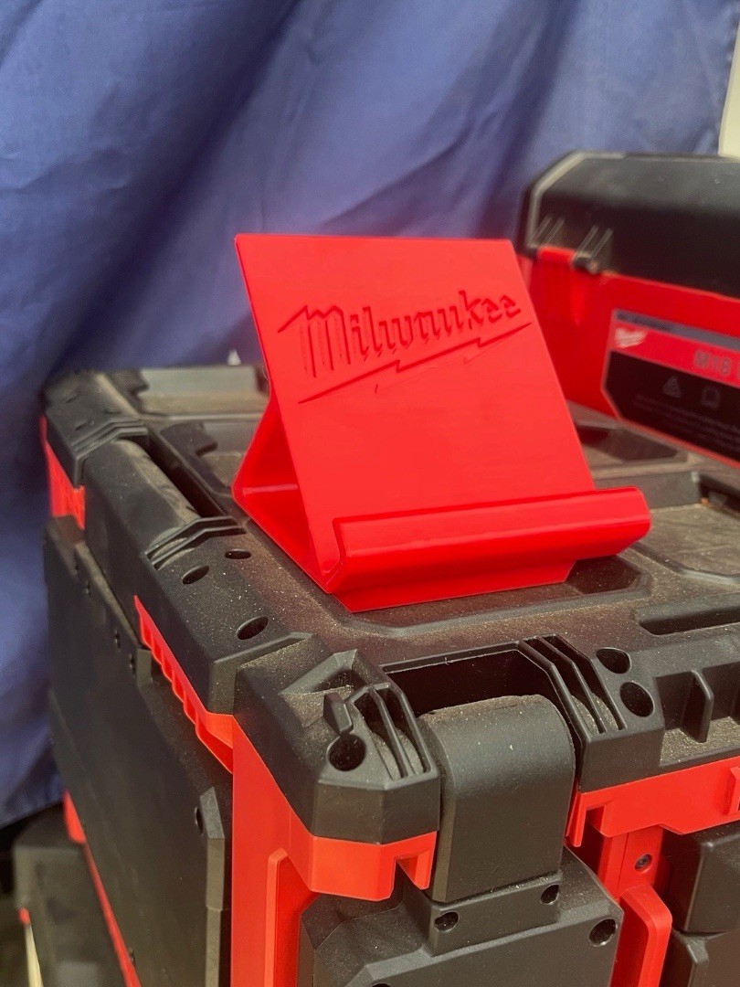 milwaukee packout phone holder