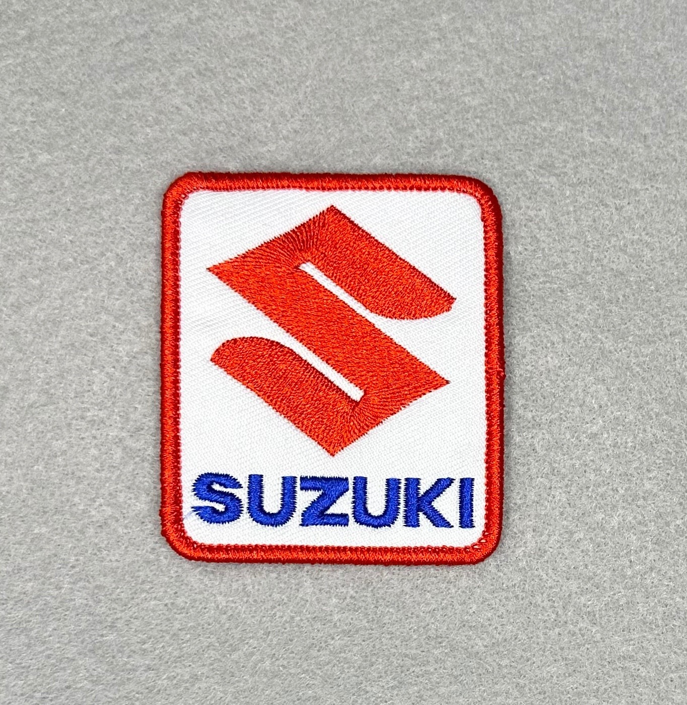 WONDERFUL SUZUKI MOTORCYCLES EMBROIDERED IRON-ON PATCH...