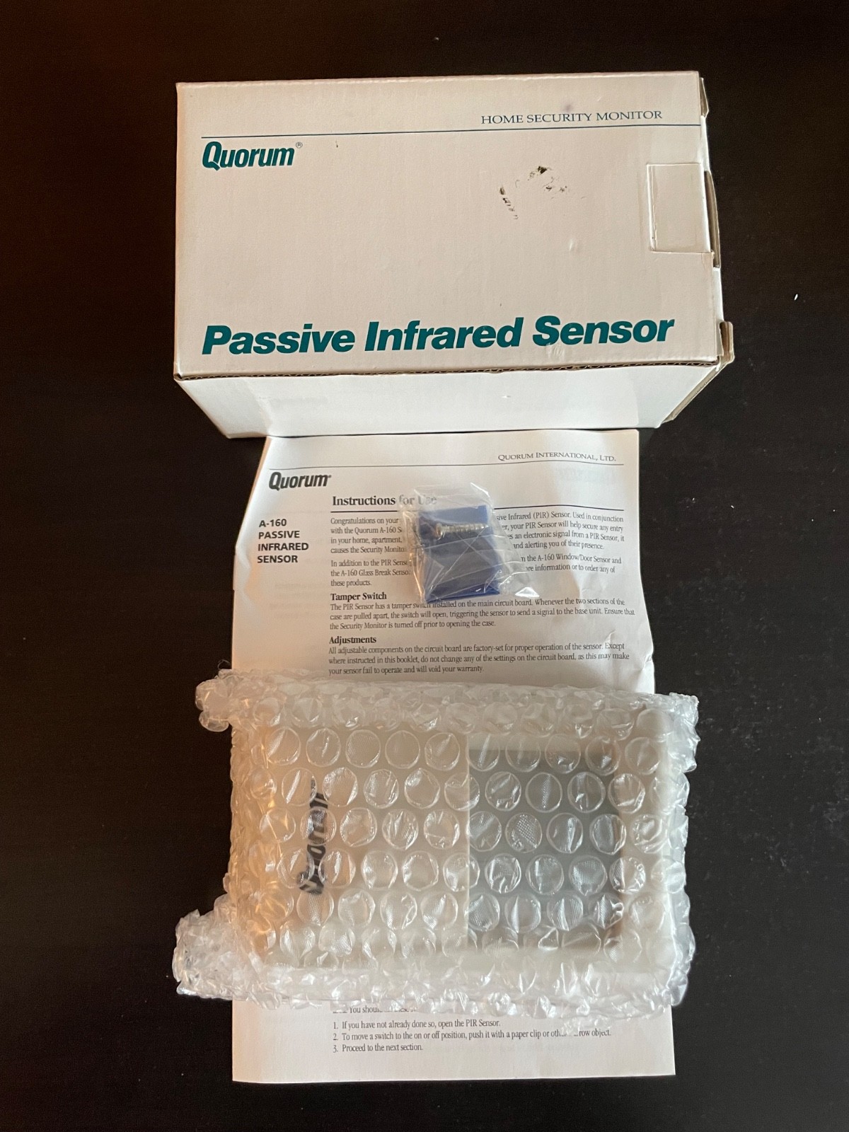 Quorum A-101Passive Infrared Sensor