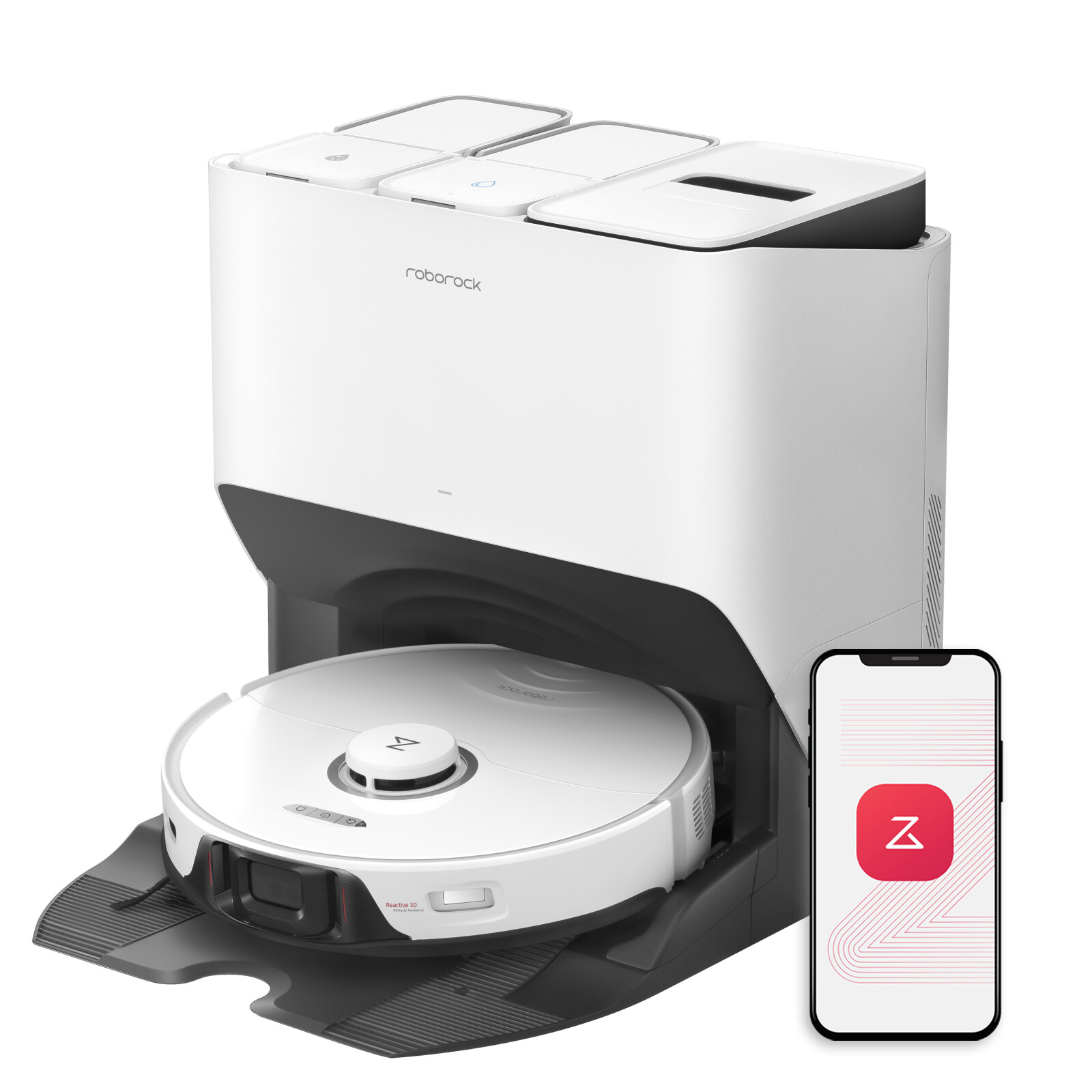 Roborock S8 Pro Ultra Robot Vacuum Mop,Self-Drying,6000Pa -Certified Refurbished